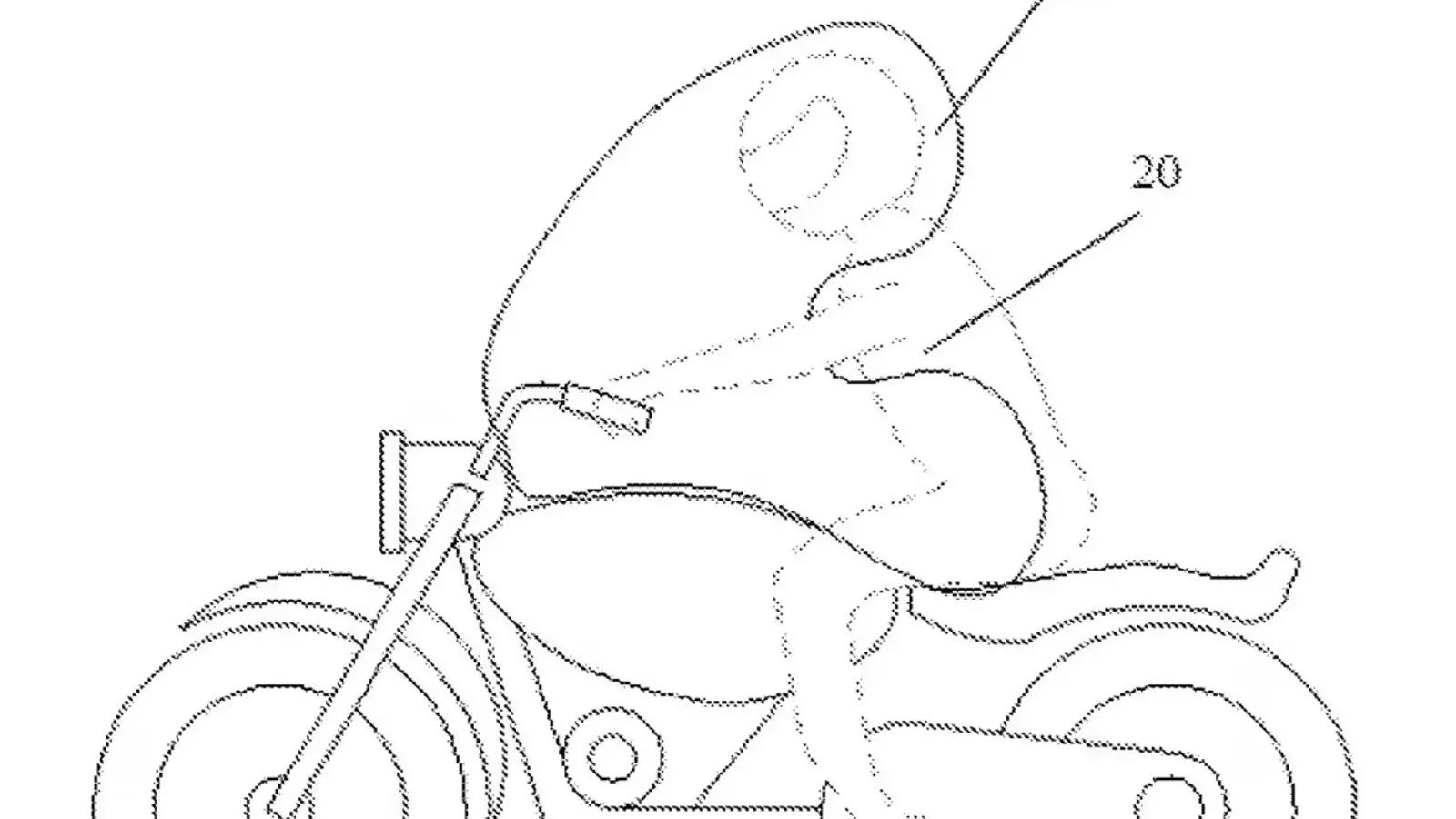 Autoliv: Νέο patent για airbag μοτοσυκλέτας με πλήρη κάλυψη αναβάτη.