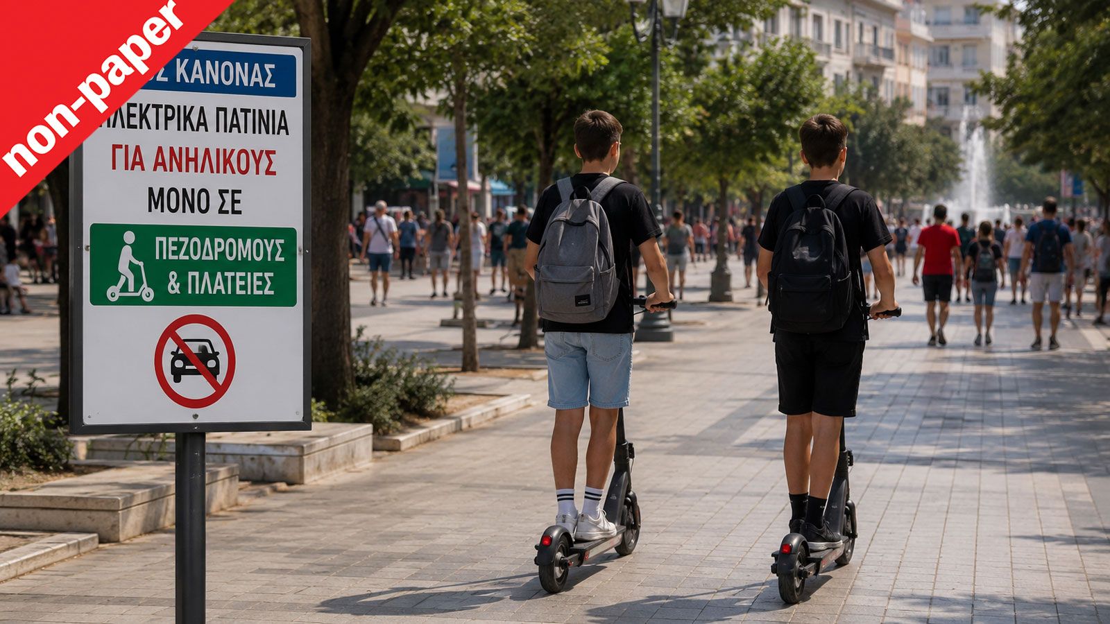 Είναι όντως η λύση να απαγορευτούν τα ηλεκτρικά πατίνια σε ανήλικους;