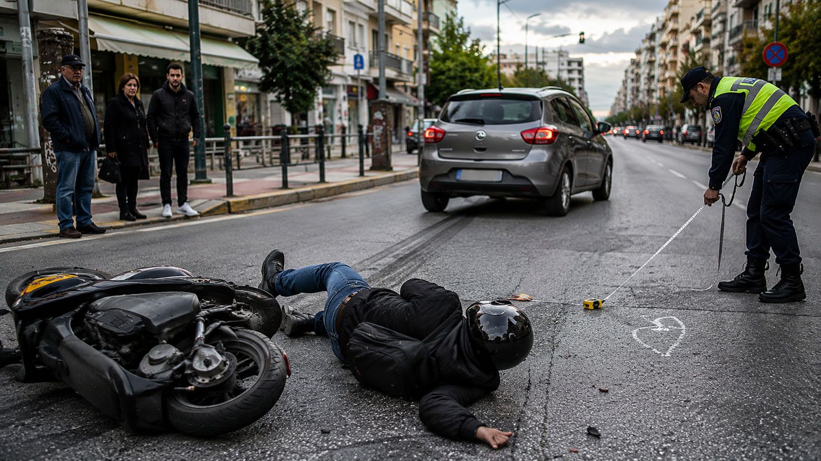 Έπεσες για να αποφύγεις αυτοκίνητο - Ποιος πληρώνει τη ζημιά