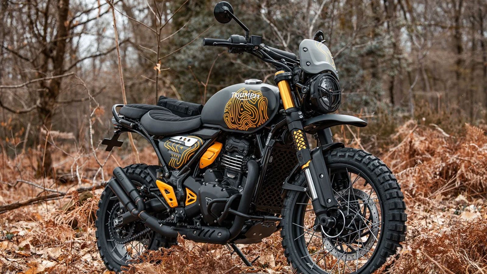 Triumph Scrambler 400 Escape: Custom από την FCR Original!