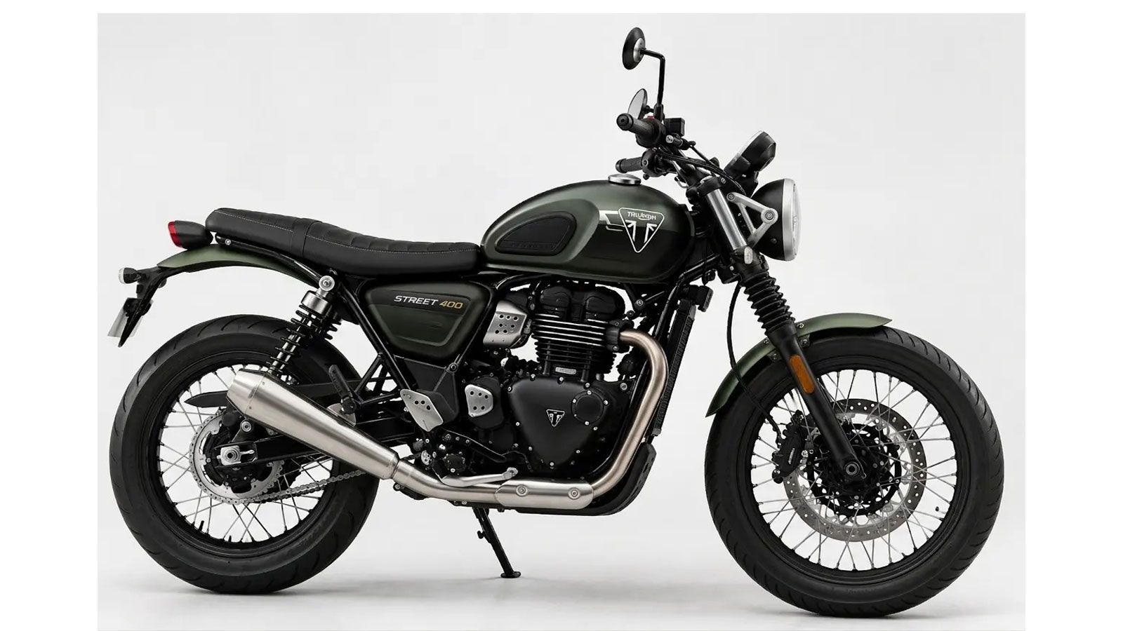 Μικρή Bonneville με τον μονοκύλινδρο κινητήρα των 398 κ.εκ.