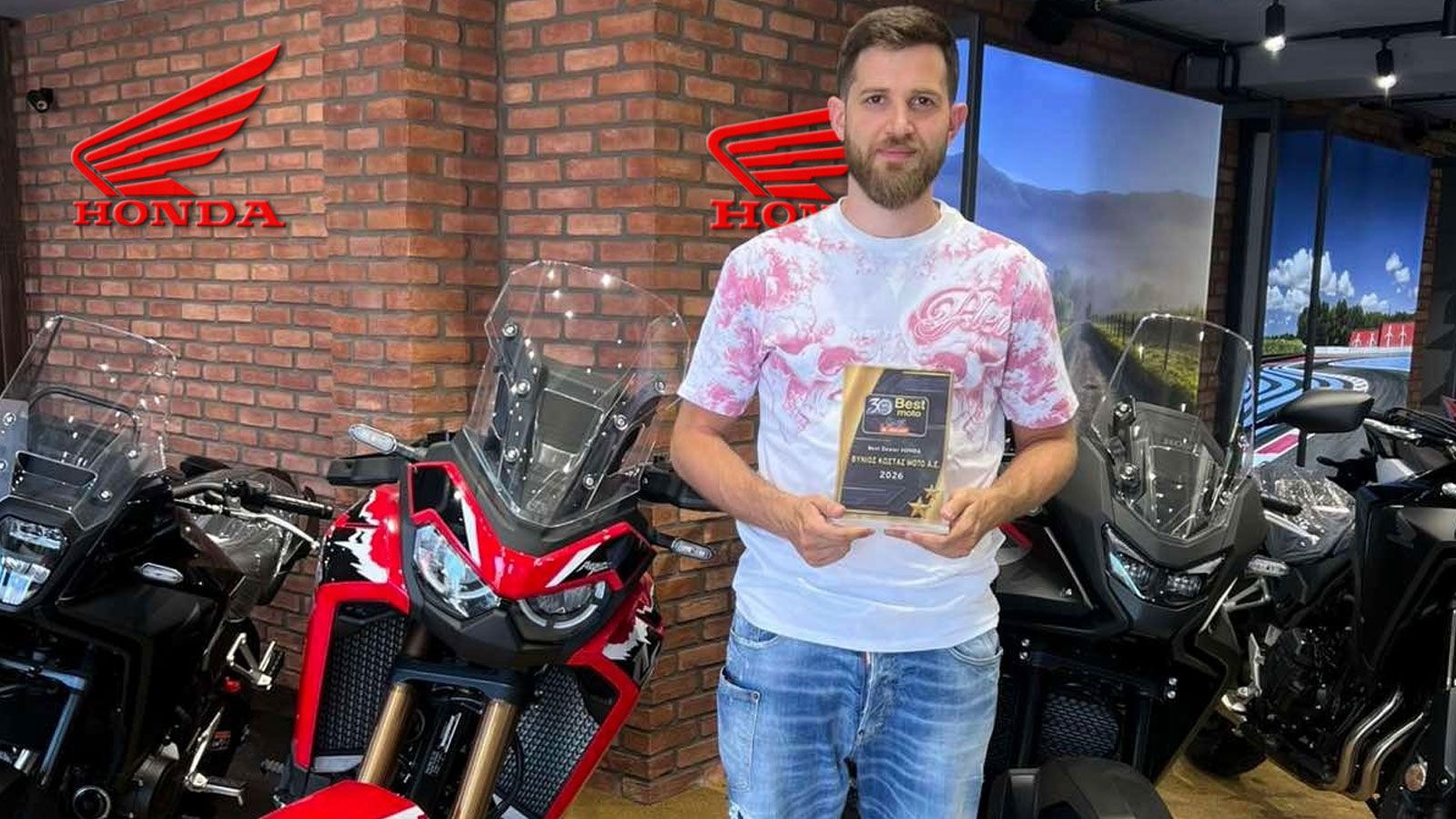 Moto Vinios: Σάρωσε με 6 βραβεία καλύτερου Dealer