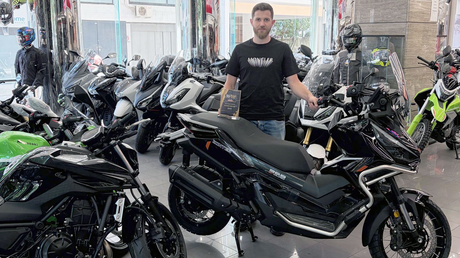 Moto Vinios: Σάρωσε με 6 βραβεία καλύτερου Dealer
