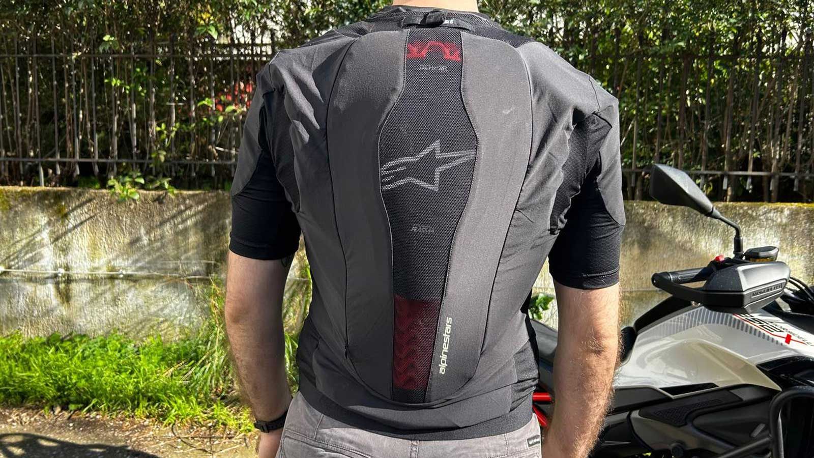 O αερόσακος Tech Air 5 Plasma έχει μειωμένο βάρος κατα 25% σε σχέση με την προηγούμενη έκδοση.