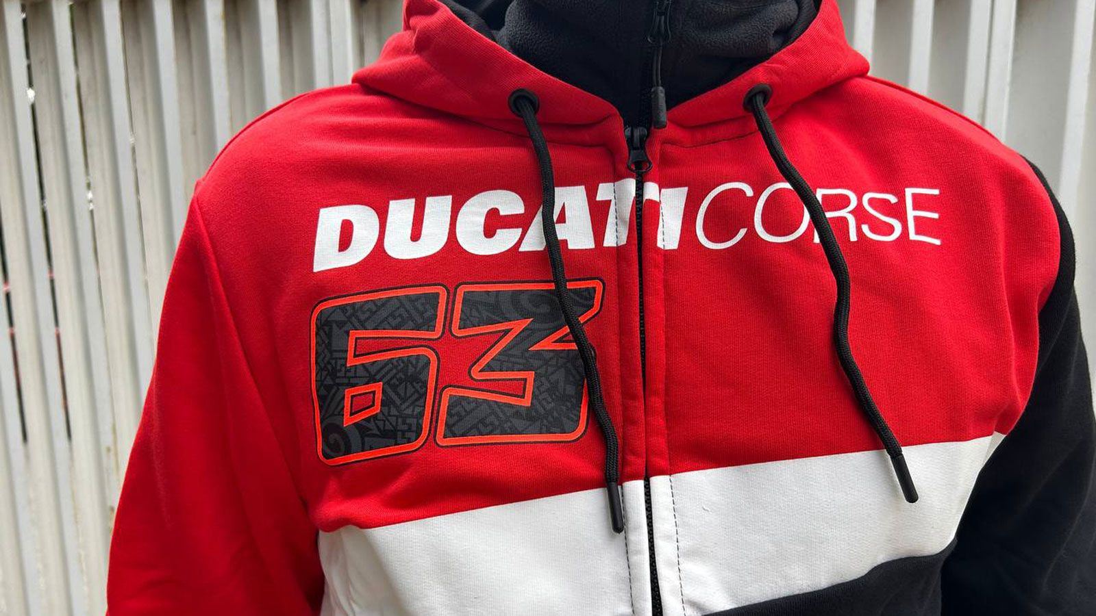  Ducati Bagnaia Hooded Sweatshirt