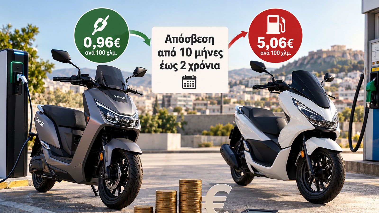 Ηλεκτρικό scooter: Σε 10 μήνες ή 2 χρόνια βγάζει τα λεφτά του;