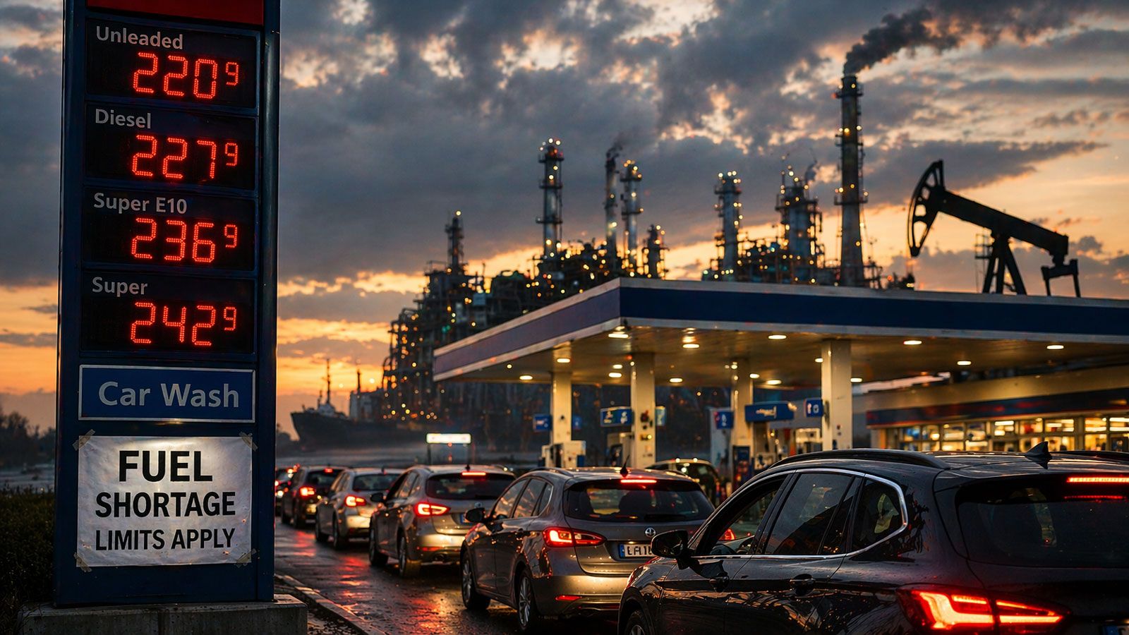 Καύσιμα - Σενάρια στο τραπέζι για περιορισμό σε κατανάλωση