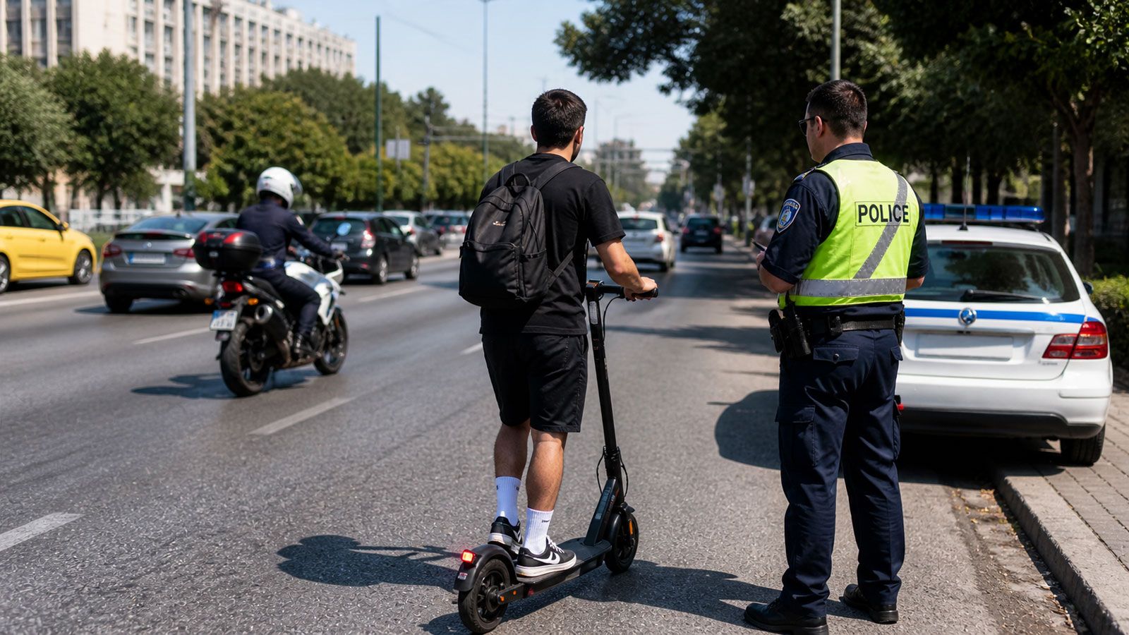 Σοκ με τα ηλεκτρικά πατίνια: 4 στους 10 παραβάτες – 8 οδηγούσαν με αλκοόλ