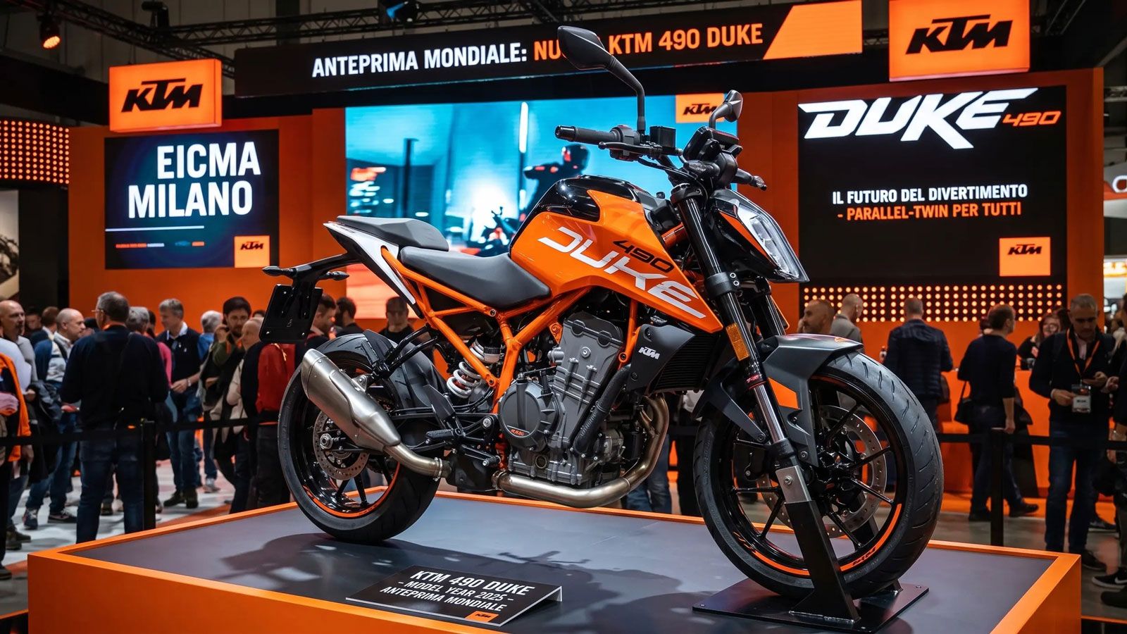 Η KTM γεμίζει το κενό ανάμεσα σε 390 και 790 Duke