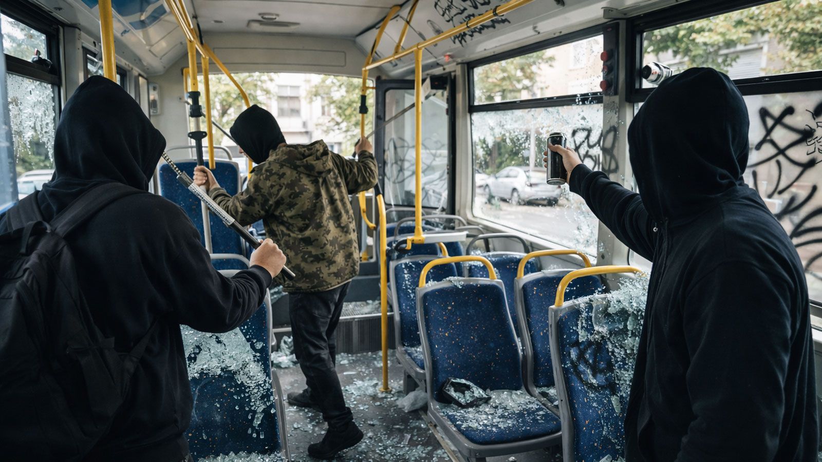 Πλέον όποιος βανδαλίζει ΜΜΜ έχει υποχρεωτική κοινωφελή εργασία - Τι άλλαξε