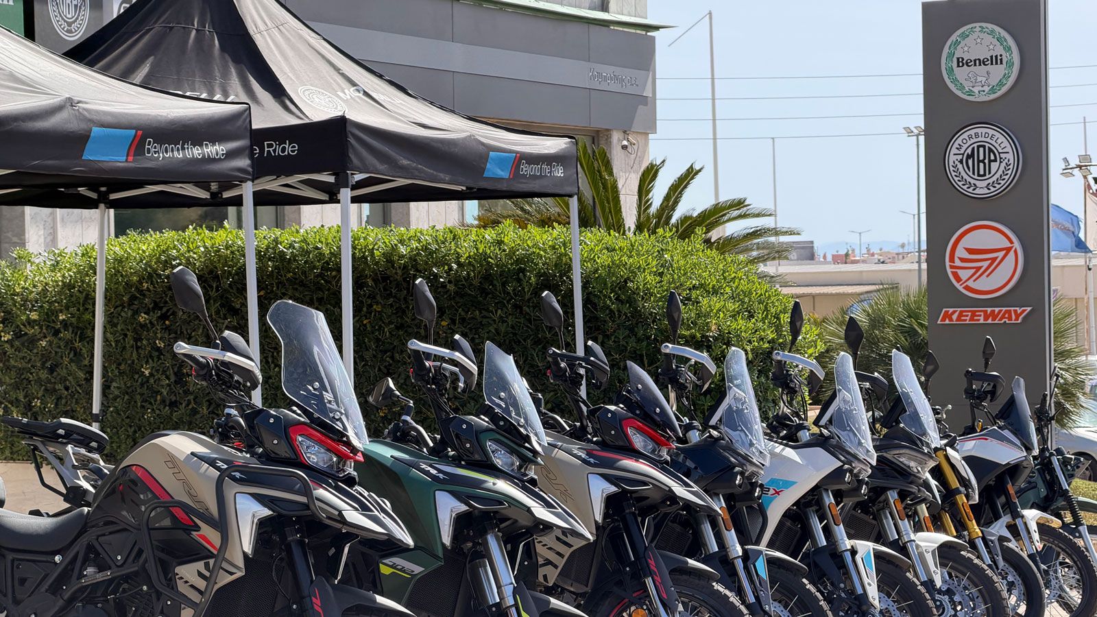 Μέσα από τη μεγάλη γκάμα μοντέλων των Benelli, Morbidelli, Keeway και ASUS, το κοινό είχε τη δυνατότητα να δει από κοντά διαφορετικές προτάσεις μετακί