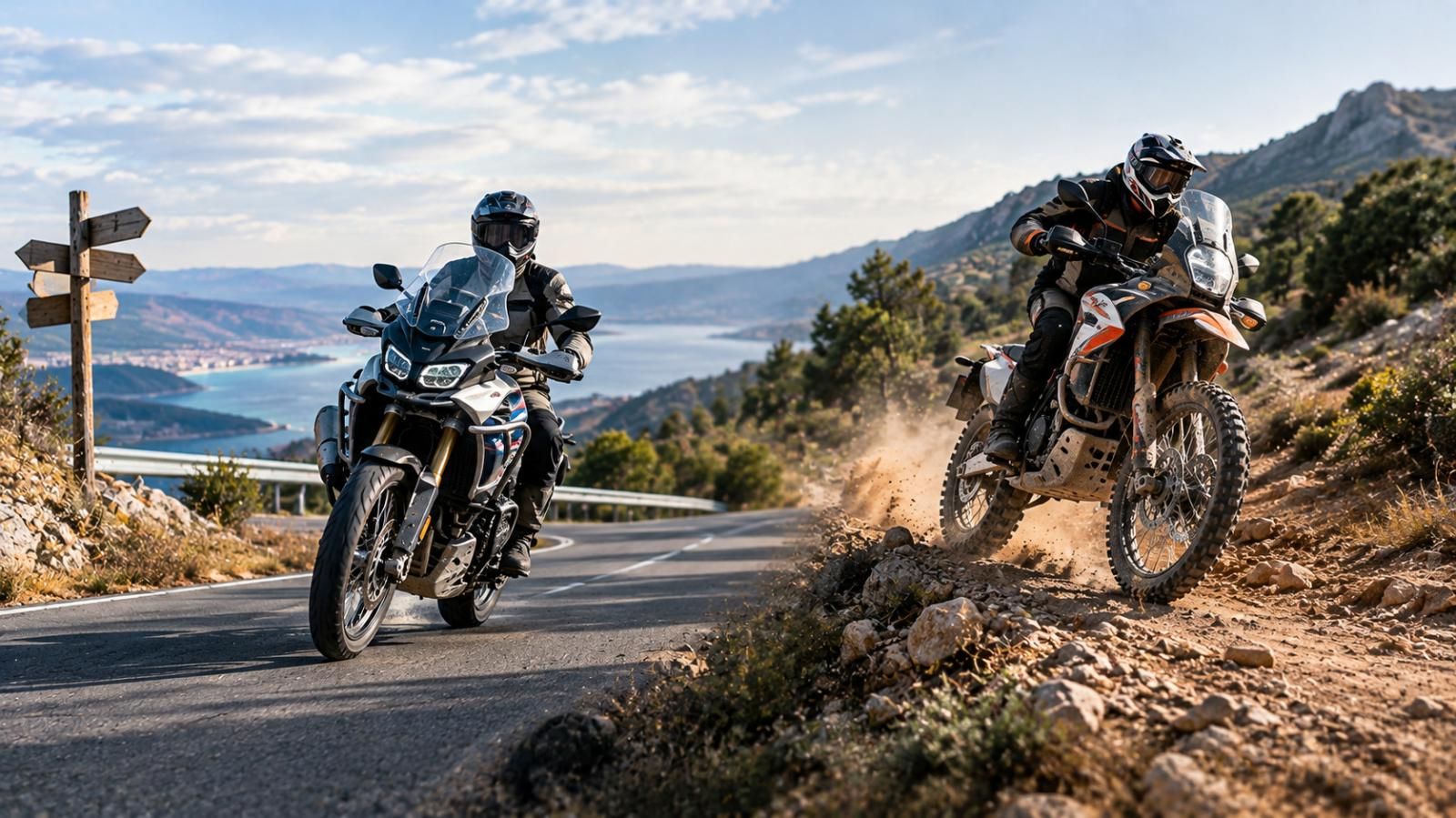 Tελικά οι adventure μοτοσυκλέτες πάνε χώμα;