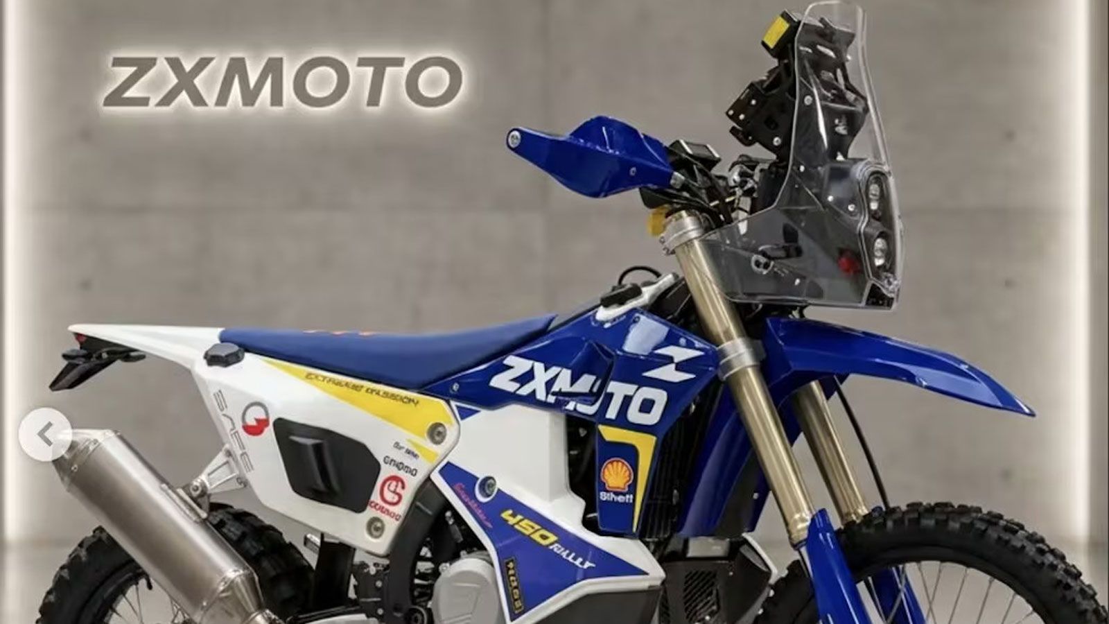 Νέα μονοκύλινδρη 450 Rally Adventure από τη ZXMoto