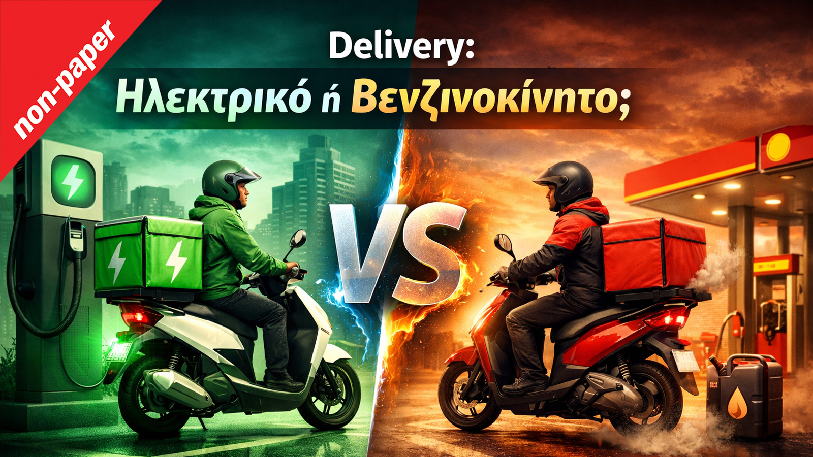 Delivery: Ηλεκτρικό ή βενζινοκίνητο; 
