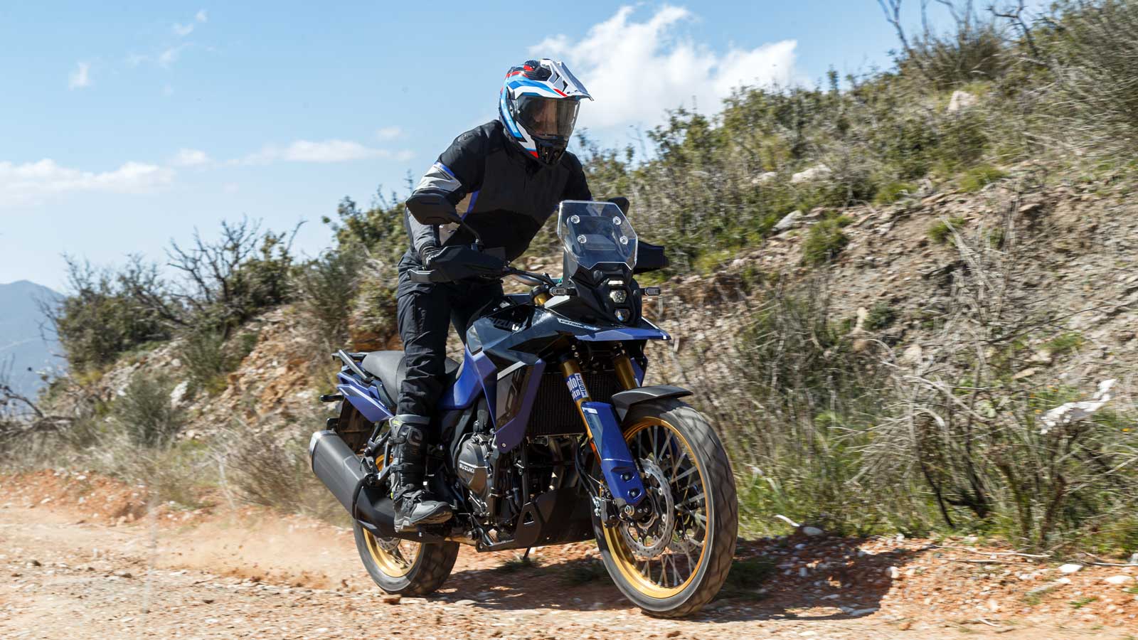 V-Strom 800 DE: Ικανή να καλύψει όλες τις απαιτήσεις. 