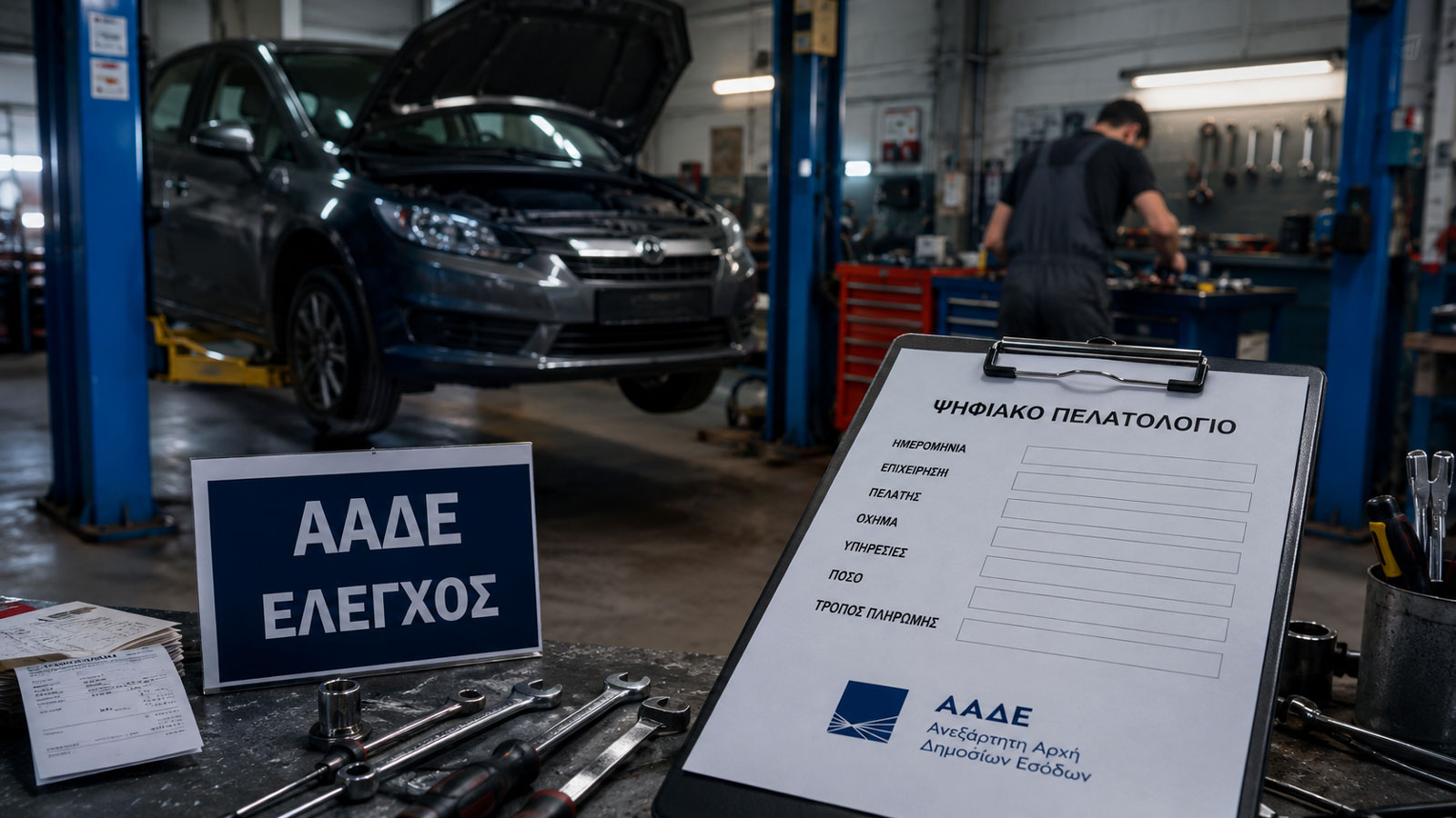 Η ΑΑΔΕ «σάρωσε» συνεργεία και επιχειρήσεις αυτοκινήτου – Πόσους έπιασε Η ΑΑΔΕ «σάρωσε» συνεργεία και επιχειρήσεις αυτοκινήτου – Πόσους έπιασε