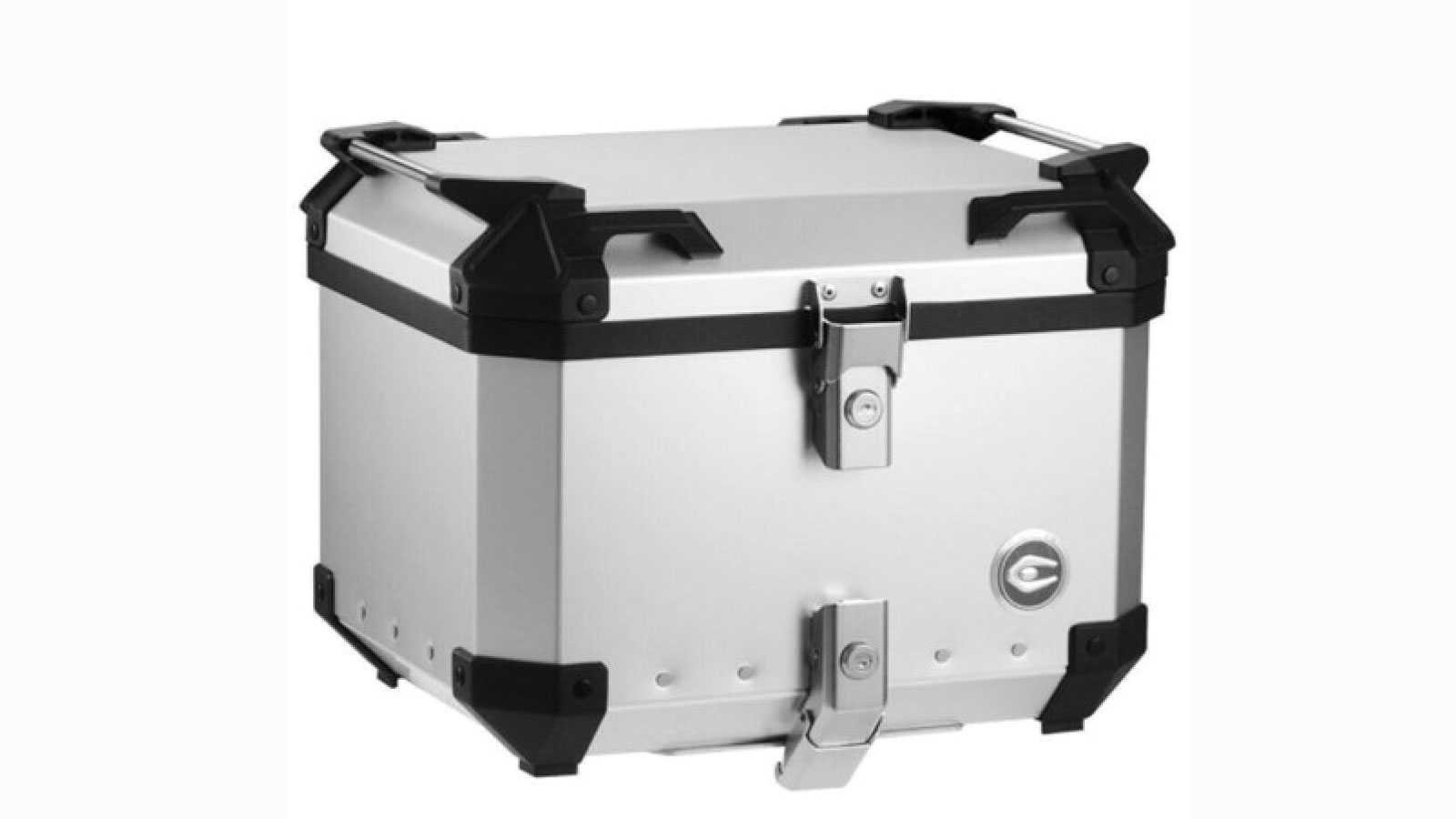 Βαλίτσα Coocase Q1 ασημί 45L