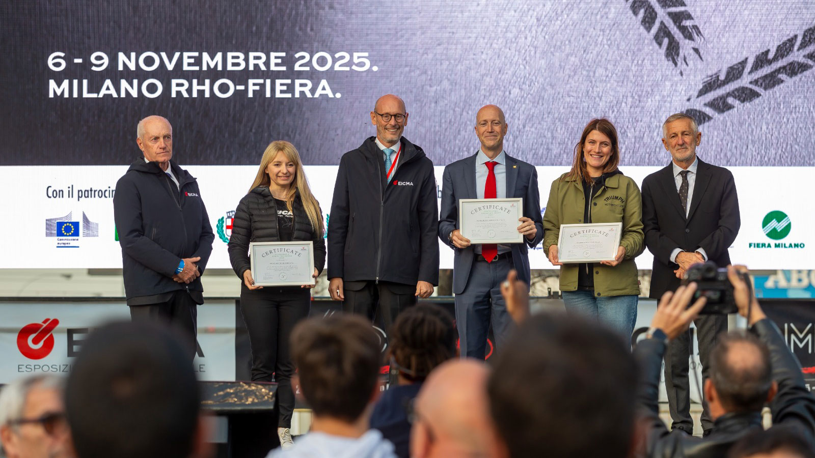 Στην 82η έκθεση EICMA, η Honda βραβεύτηκε με το EICMA 2025 Sustainable Exhibitor Award, για τη βιώσιμη διαχείριση του εκθεσιακού της περιπτέρου