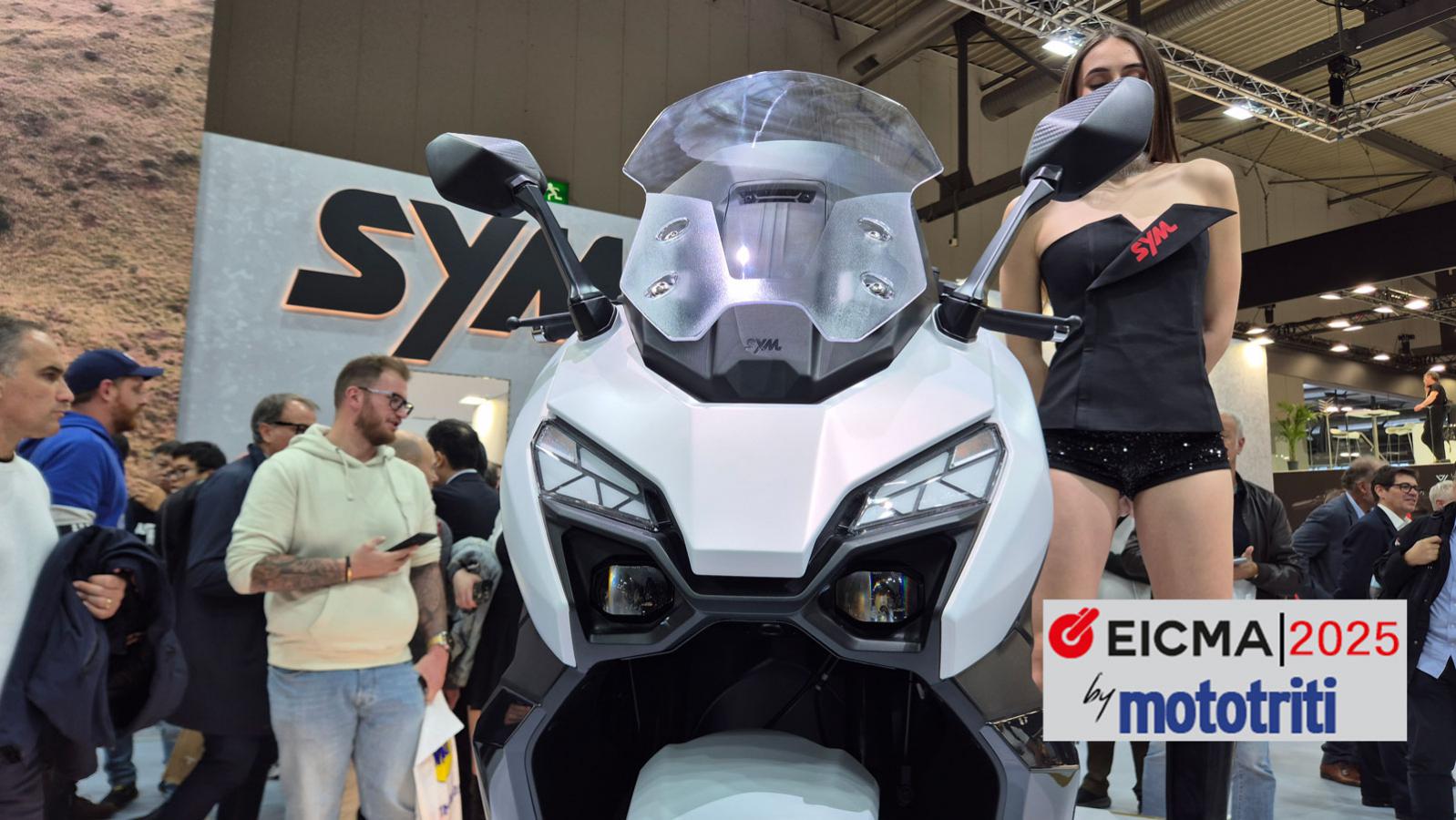 EICMA 2025 – SYM TTLBT 508: Το Turtle sport touring scooter