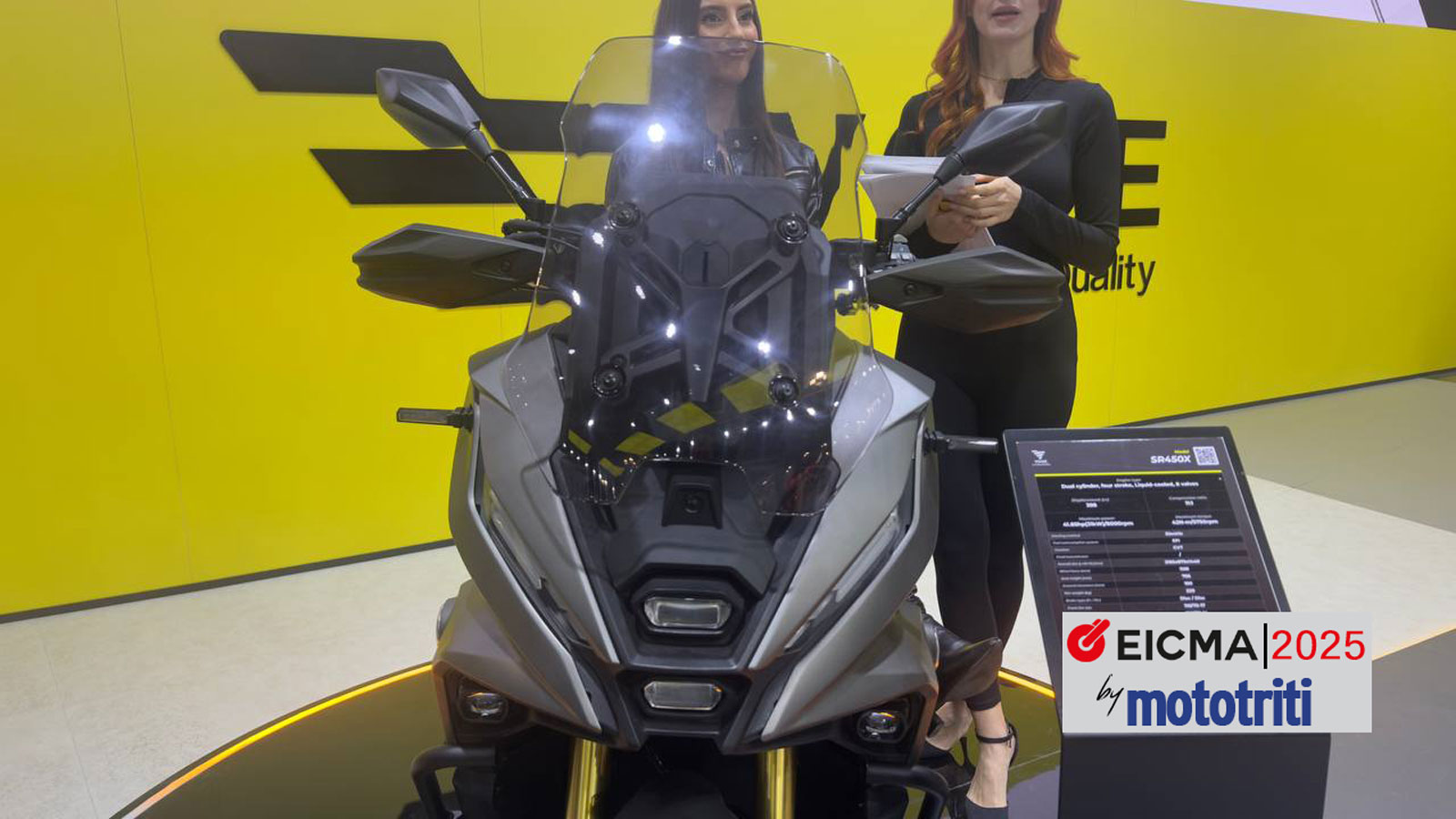 Eicma 2025: Voge SR 450 X