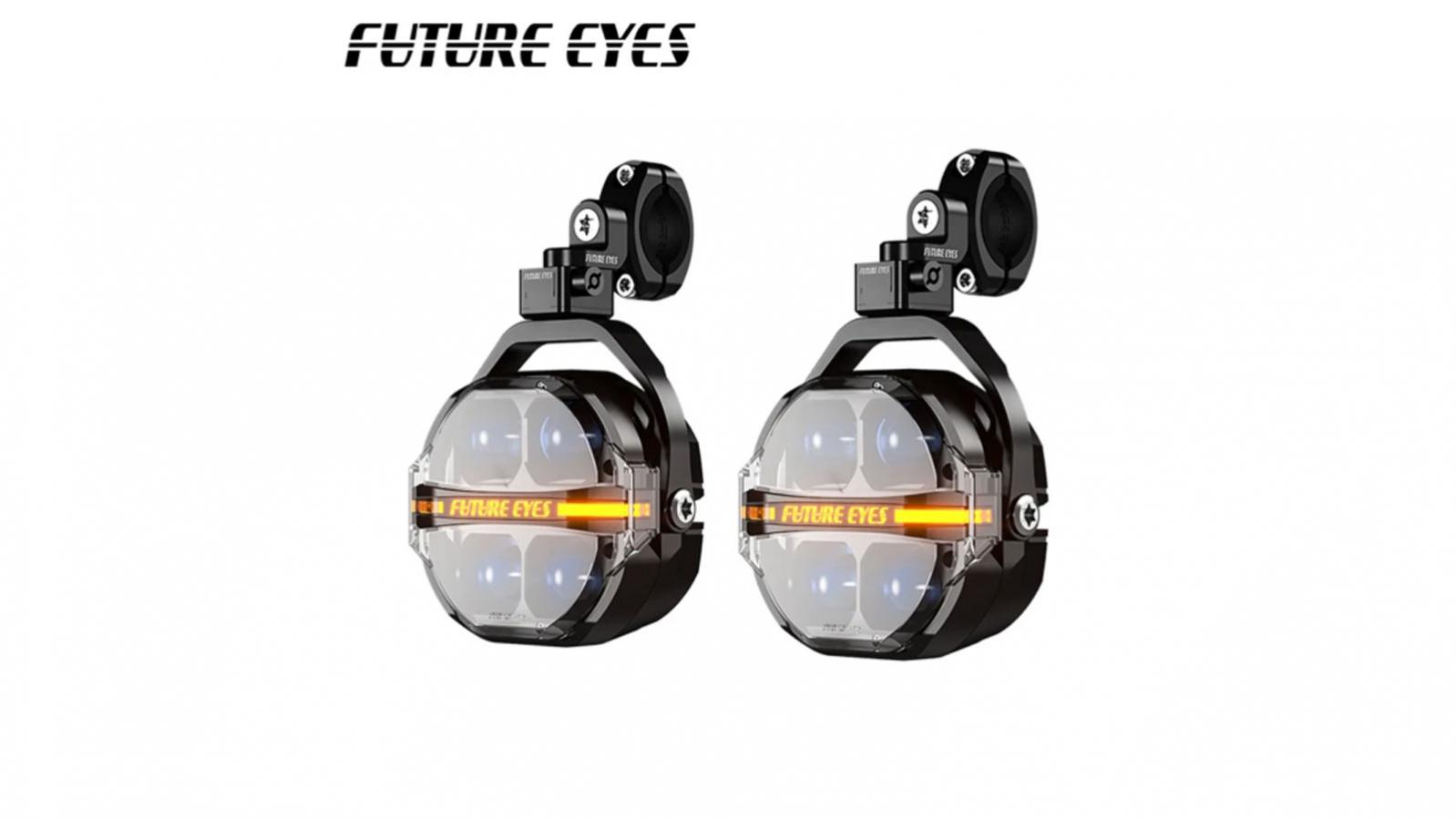 Τα προβολάκια X100 της Future Eyes στα 480 ευρώ, έχουν μέγιστη ισχύ 180W και θα τα βρεις στην Moto Πήγασος στα 480 ευρώ.
