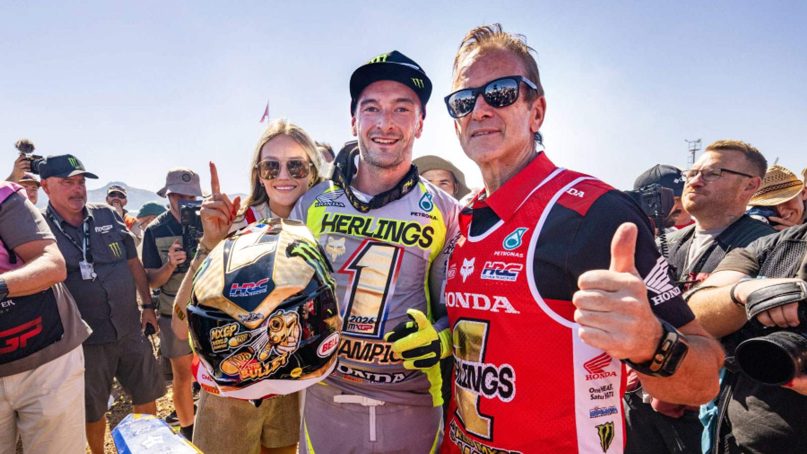 Ο Jeffrey Herlings κατέκτησε τον τίτλο δύο αγώνες πριν το τέλος