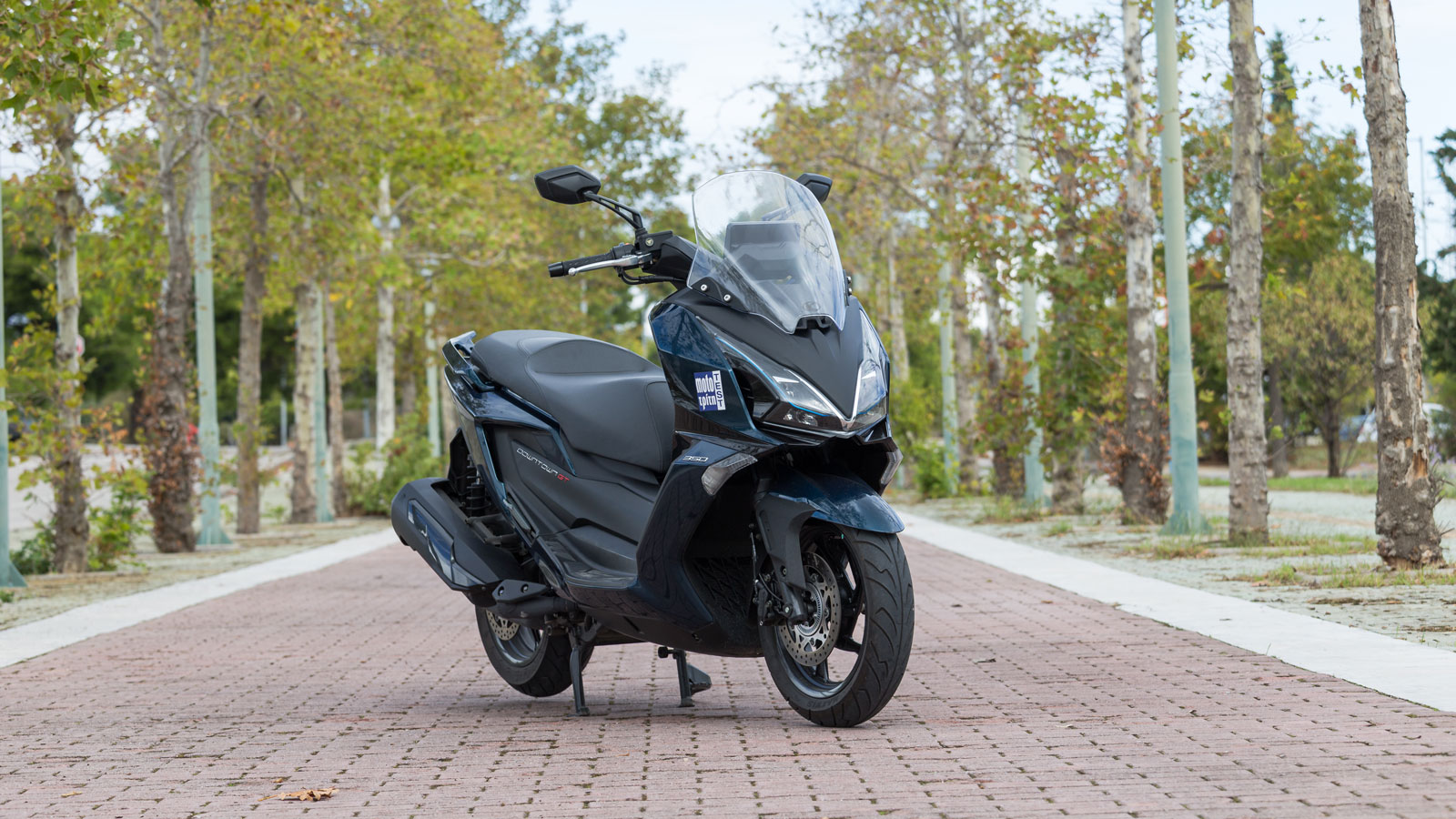 Kymco Downtown GT 350 - Test