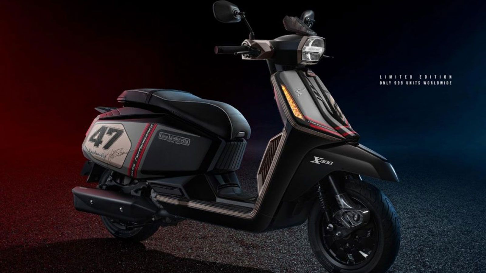 Η Lambretta παρουσίασε την πιο ιδιαίτερη εκδοχή του X300, σε συνεργασία με το Casa Lambretta, το «σπίτι» που εδώ και δεκαετίες κρατά ζωντανή την κληρονομιά των ιστορικών μοντέλων της μάρκας. Η Lambretta παρουσίασε την πιο ιδιαίτερη εκδοχή του X300, σε συνεργασία με το Casa Lambretta, το «σπίτι» που εδώ και δεκαετίες κρατά ζωντανή την κληρονομιά των ιστορικών μοντέλων της μάρκας.