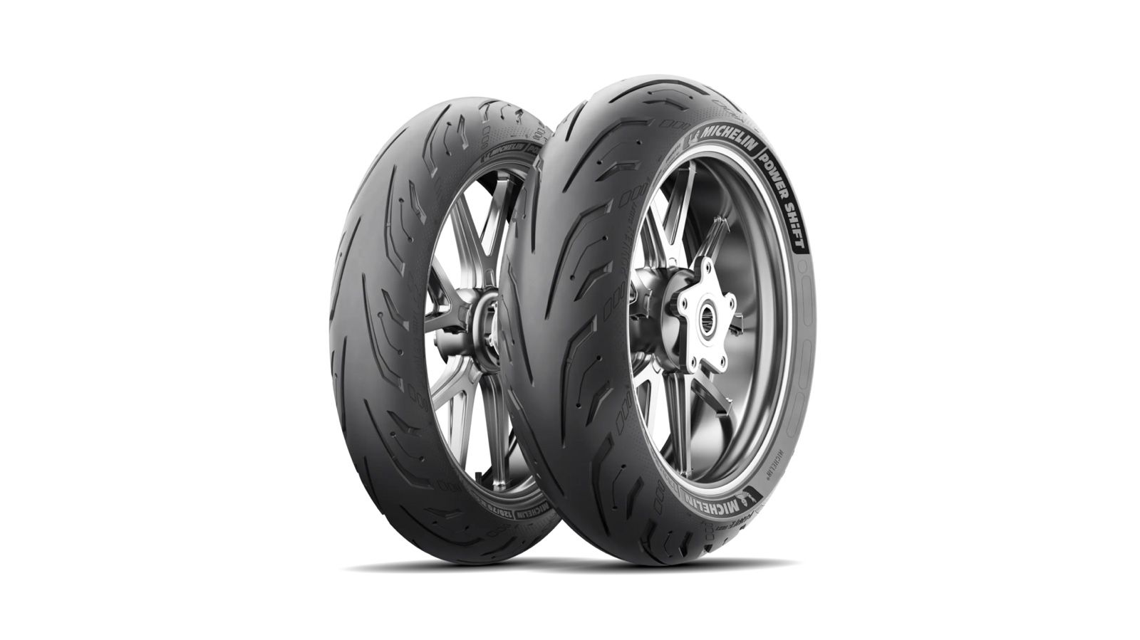 Ελαστικά Michelin Power Shift 120/70-15 & 160/60-15 