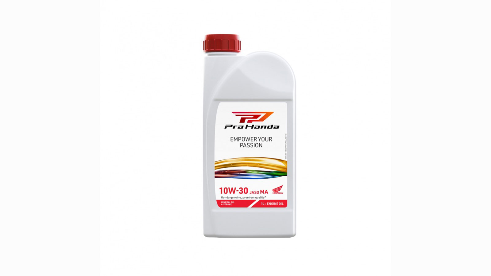 Γνήσιο λιπαντικό για Honda, Pro Honda 10W40 σε συσκευασία 1 λίτρου. 