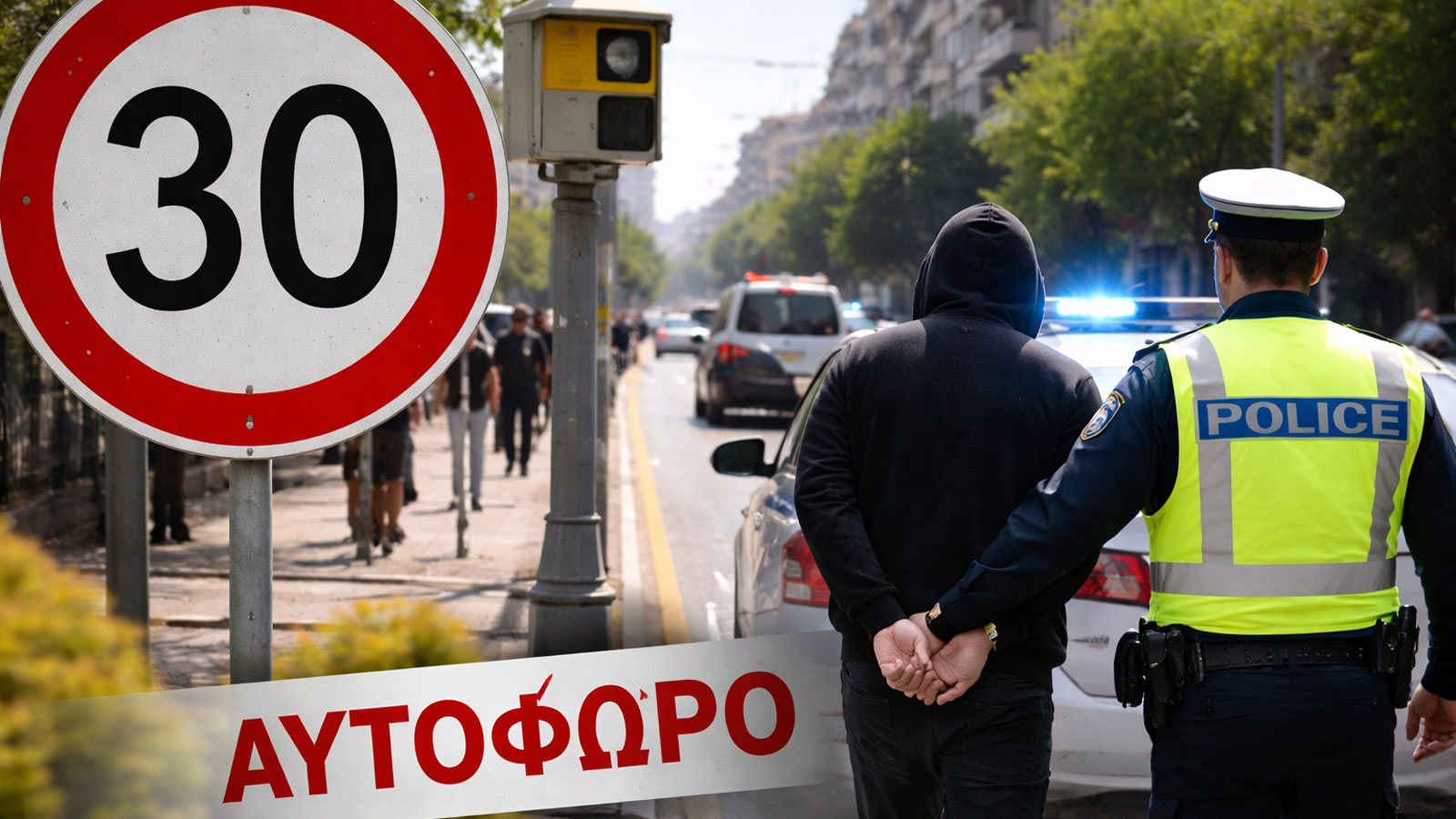 Ξεκίνησαν τα νέα όρια ταχύτητας με Αυτόφωρο!  – Τι ισχύει πλέον στους δρόμους