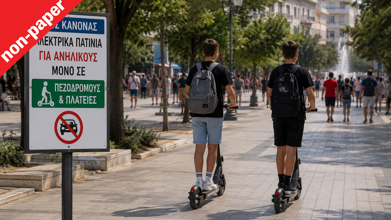 Είναι όντως η λύση να απαγορευτούν τα ηλεκτρικά πατίνια σε ανήλικους; 