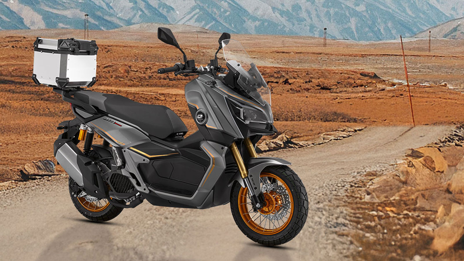 Το QJMOTOR ATR 125 εξοπλίζεται με υδρόψυκτο μονοκύλινδρο κινητήρα 125 κ.εκ., ο οποίος αποδίδει 15 ίππους στις 8.750 σ.α.λ. και 1,22 kgm ροπής στις 8.250 σ.α.λ. (μετατροπή από 12 Nm). Η απόδοση αυτή επ