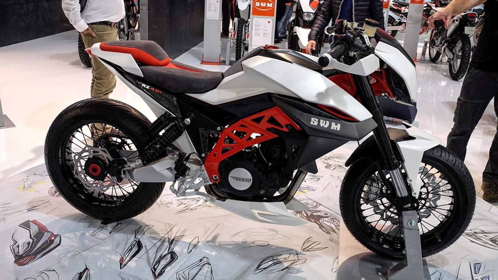 Nouveauté 2017 : concept SWM RZ 4.21 - Eicma 2016