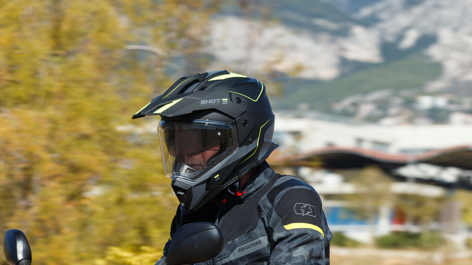 Test ADV κράνος Shot Trek Rally Test ADV κράνος Shot Trek Rally