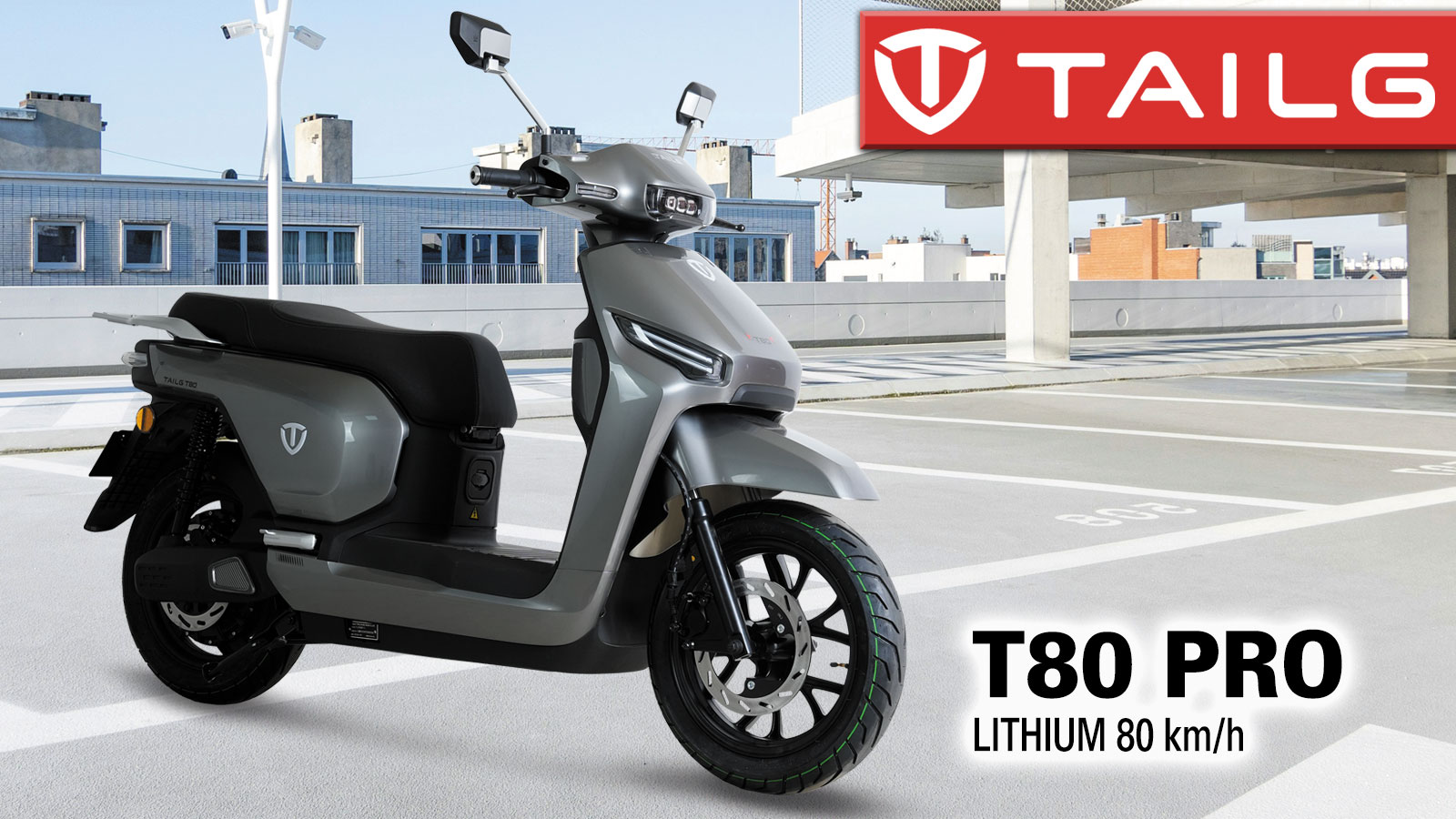 TAILG T80 : Με τελική 45χλμ/ω και αυτονομία 150χλμ.  