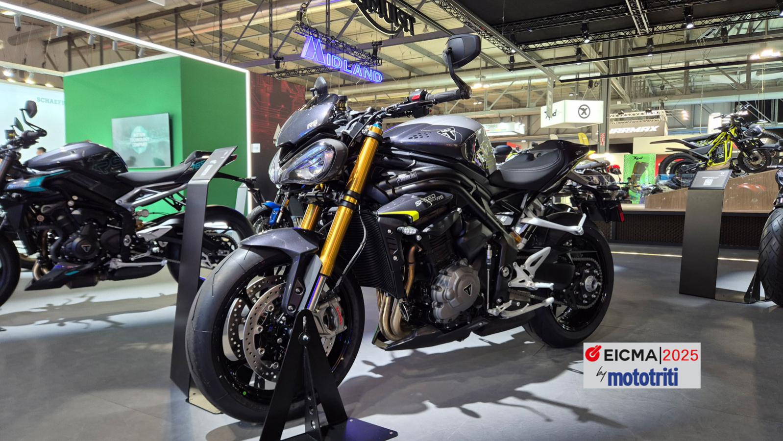 Διπλή πρεμιέρα Triumph Street Triple 765 RX & Moto2 Edition στην EICMA 2025  Διπλή πρεμιέρα Triumph Street Triple 765 RX & Moto2 Edition στην EICMA 2025