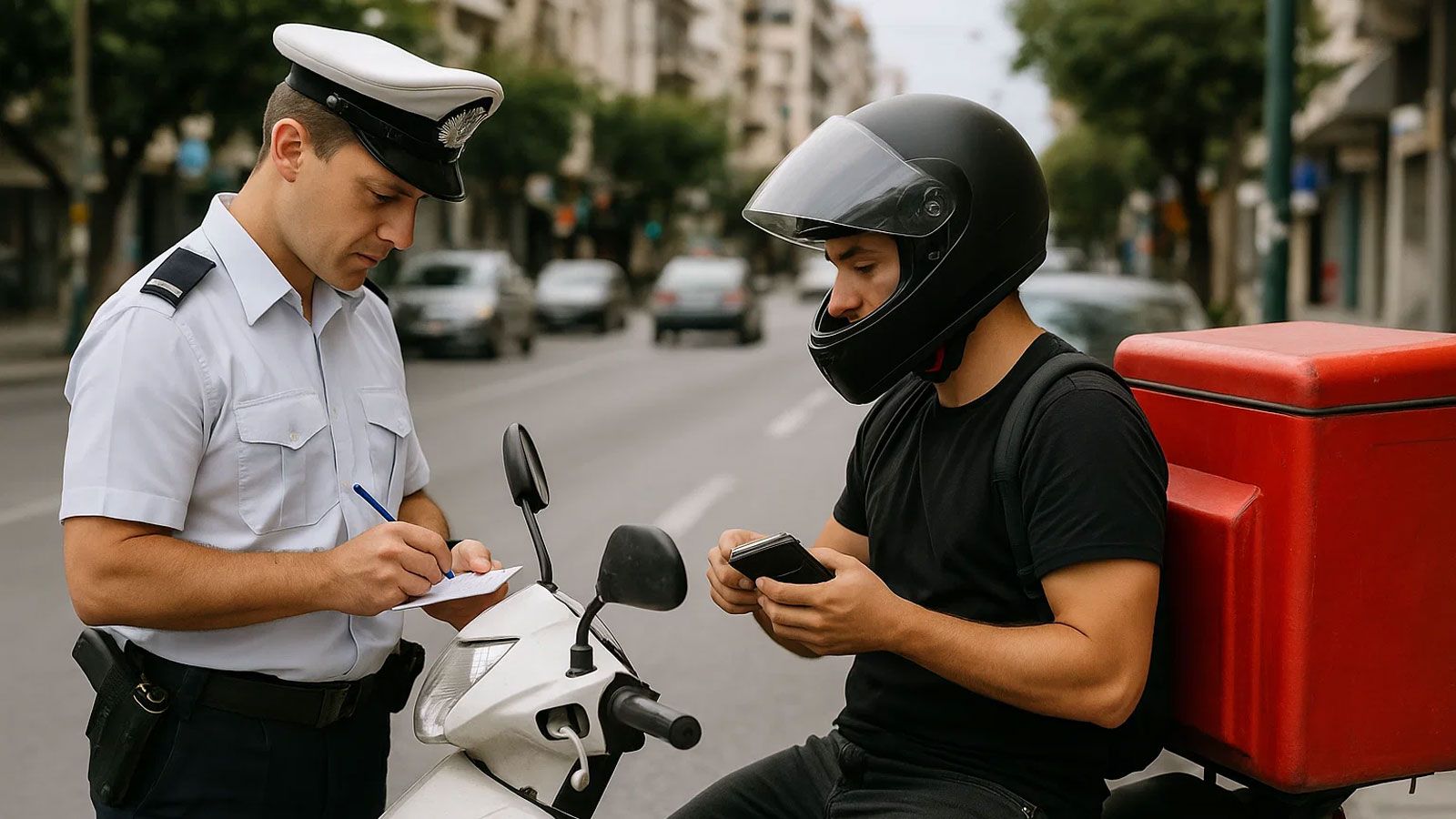 Οι αστυνομικοί κατέγραψαν συνολικά 59 παραβάσεις του Κώδικα Οδικής Κυκλοφορίας. Ανάμεσά τους, οι πιο συνηθισμένες αφορούσαν στέρηση άδειας οδήγησης, μη χρήση κράνους και μη χρήση ζώνης ασφαλείας.