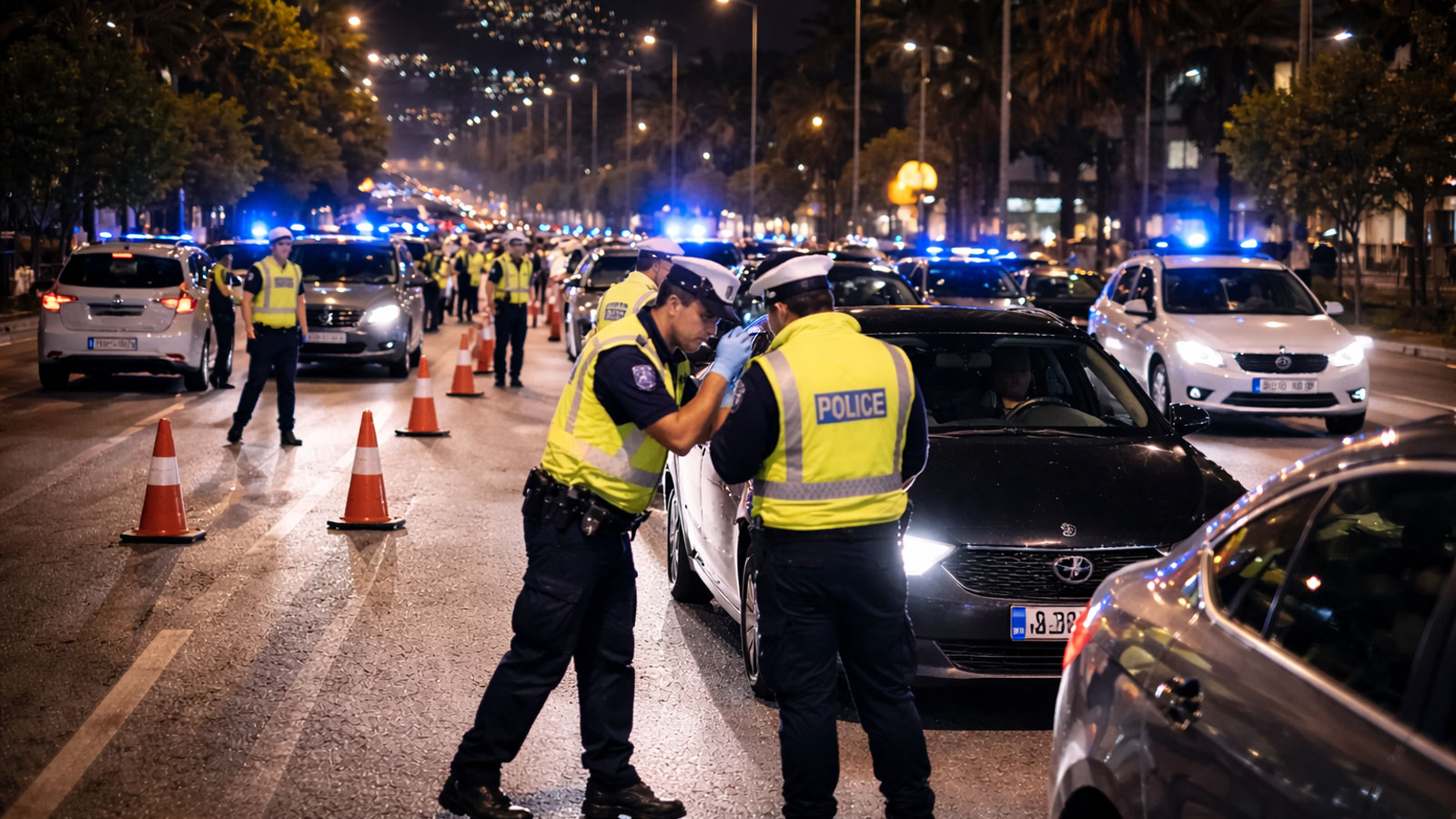 Έτσι παγιδεύει η Τροχαία τους οδηγούς στα μπλόκα για αλκοτέστ (VIDEO)