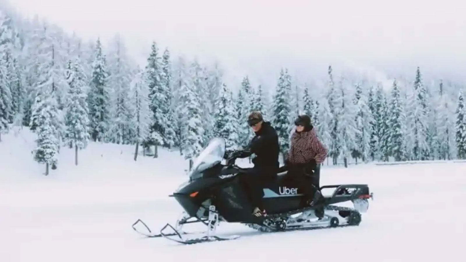 Uber Snowmobiles στους Χειμερινούς Ολυμπιακούς 2026