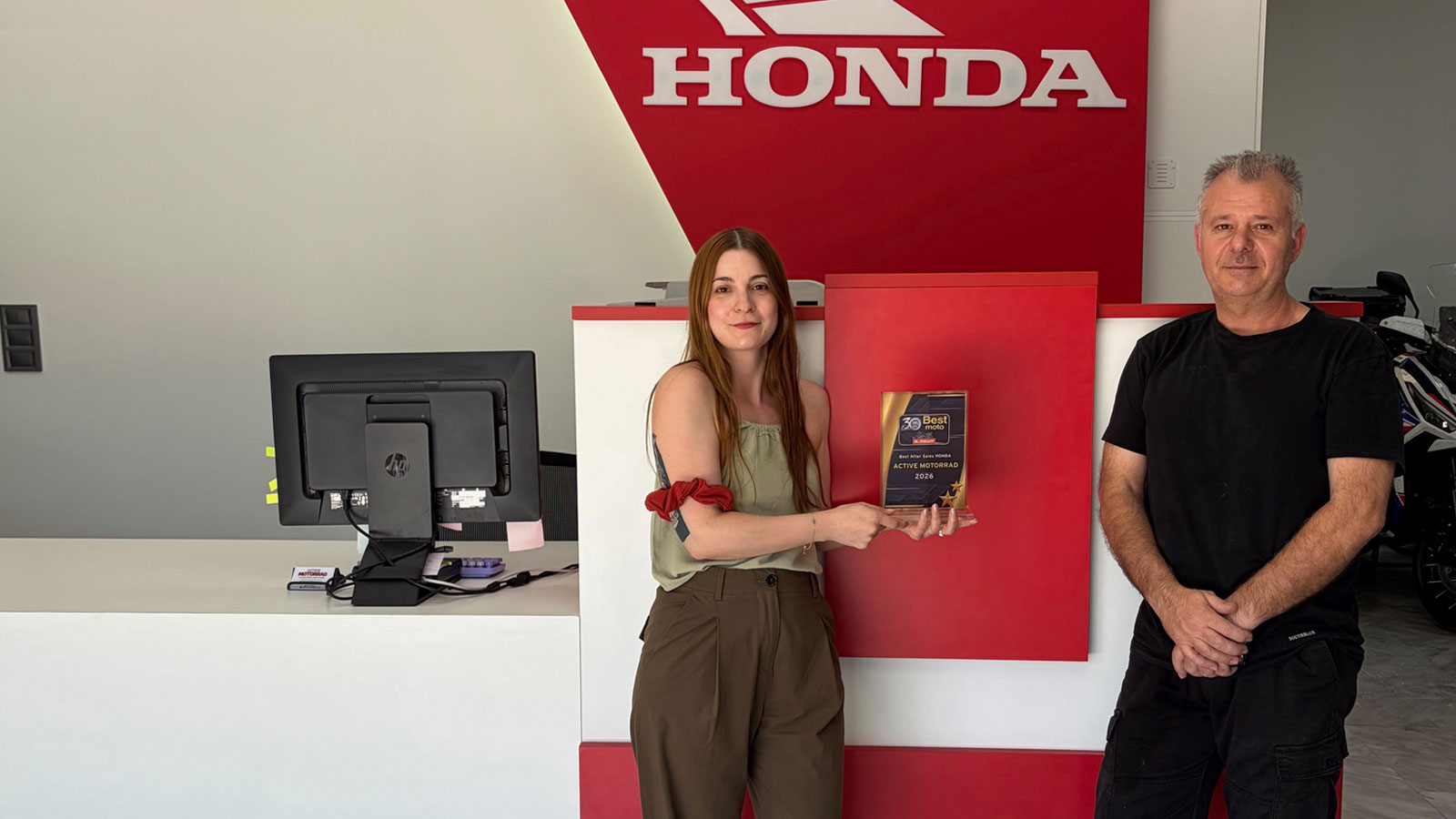 H Active Motorrad κατακτά το βραβείο Best After Sales Honda του Best Moto 2026 H Active Motorrad κατακτά το βραβείο Best After Sales Honda του Best Moto 2026