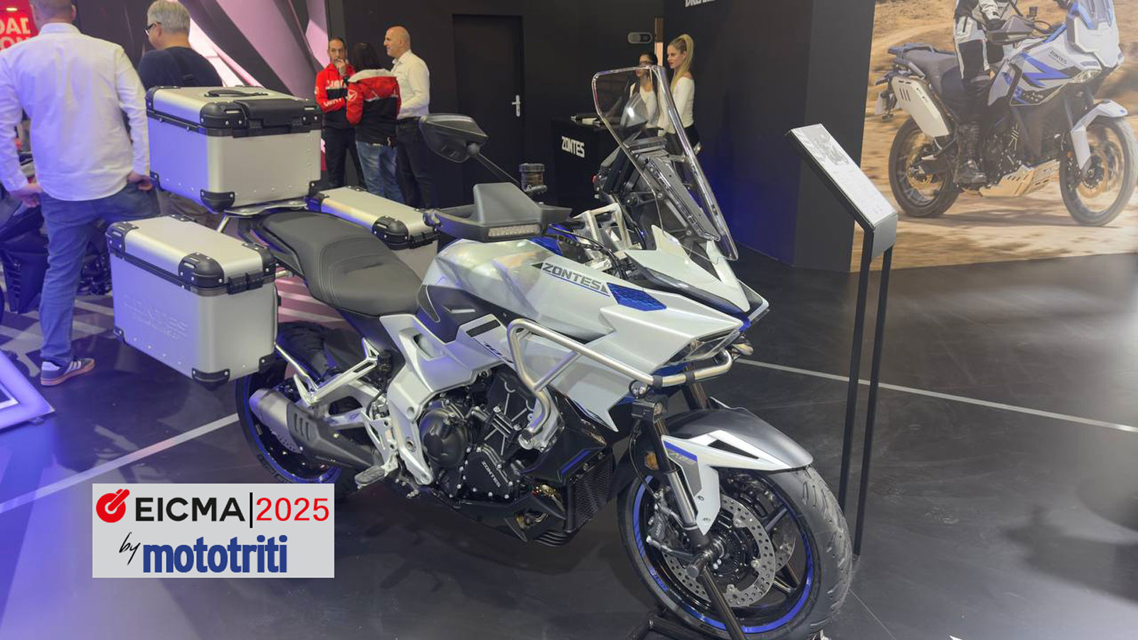 Zontes ZT703T: Η νέα τρικύλινδρη περιπετειώδης πρόταση με 95 ίππους στο EICMA 2025  Zontes ZT703T: Η νέα τρικύλινδρη περιπετειώδης πρόταση με 95 ίππους στο EICMA 2025