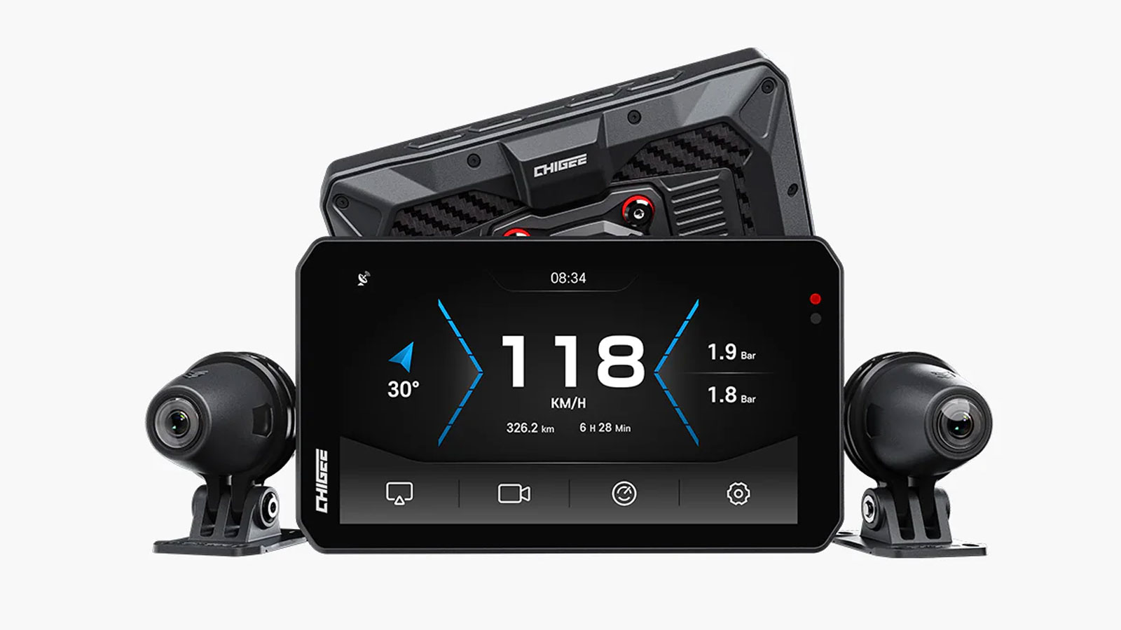 AIO-5 EVO Σύστημα Έξυπνης Οδήγησης Μοτοσυκλέτας