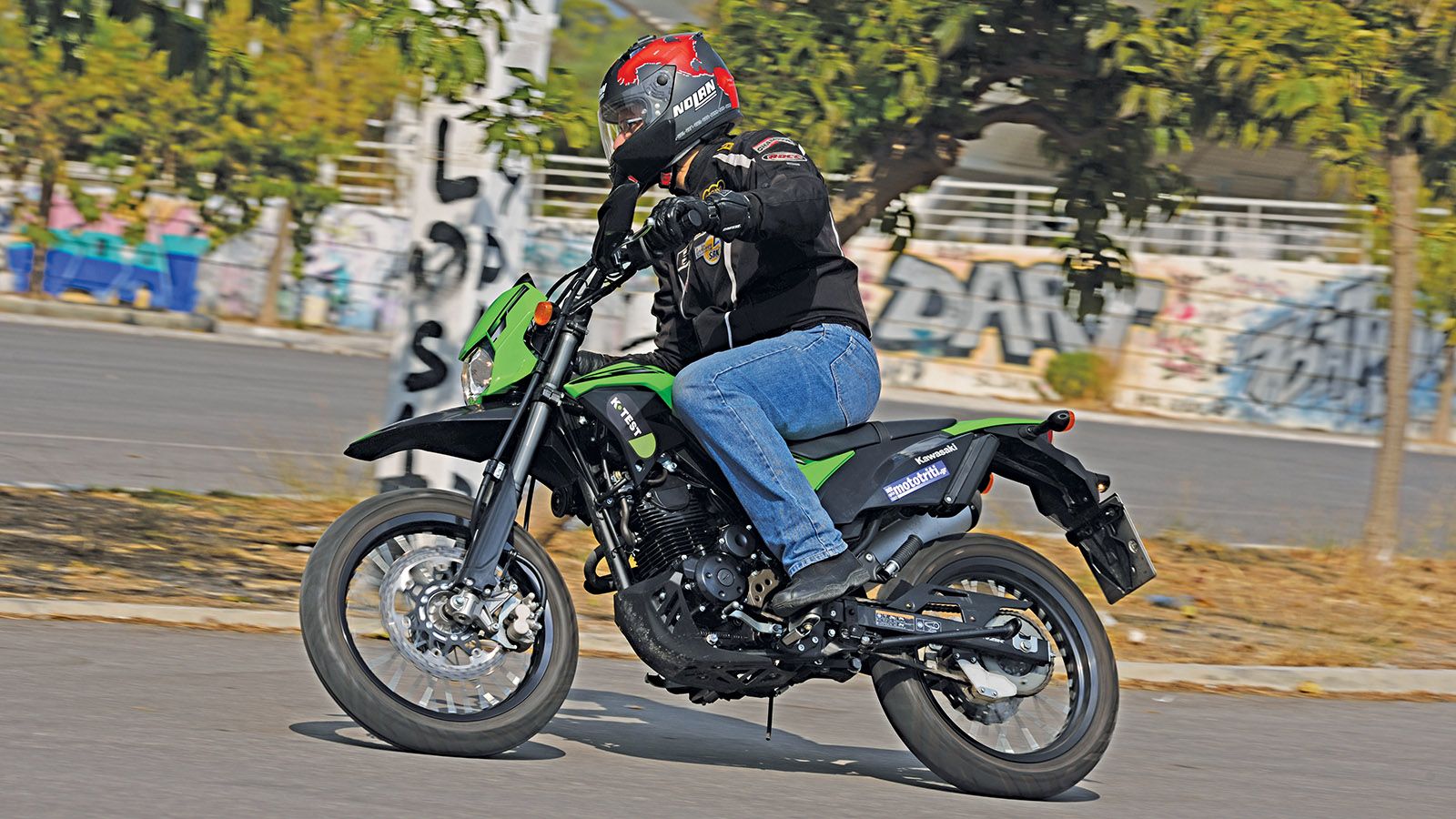 Kawasaki D-Tracker 150 - kawasaki