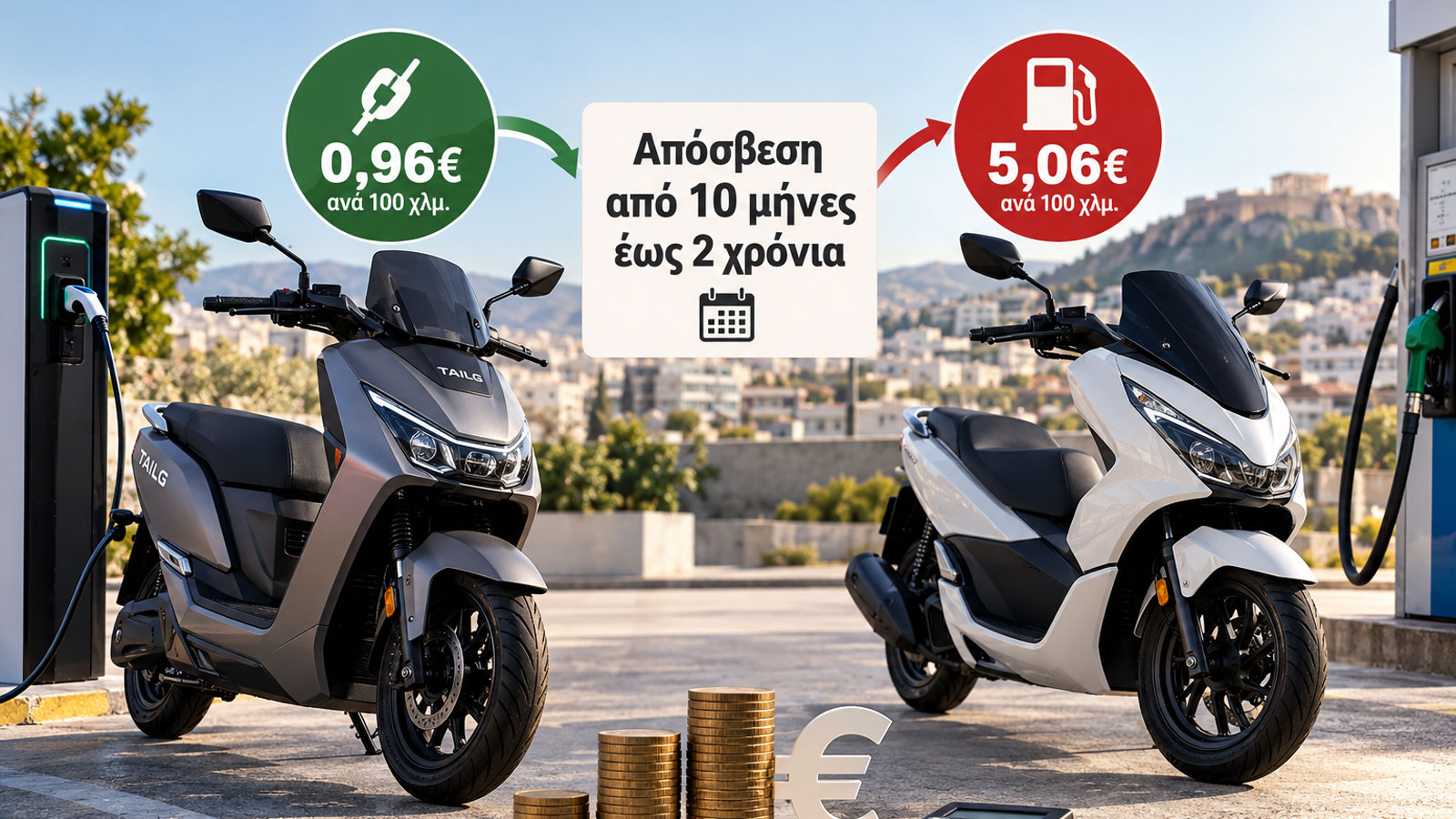 Ηλεκτρικό scooter: Σε 10 μήνες ή 2 χρόνια βγάζει τα λεφτά του;