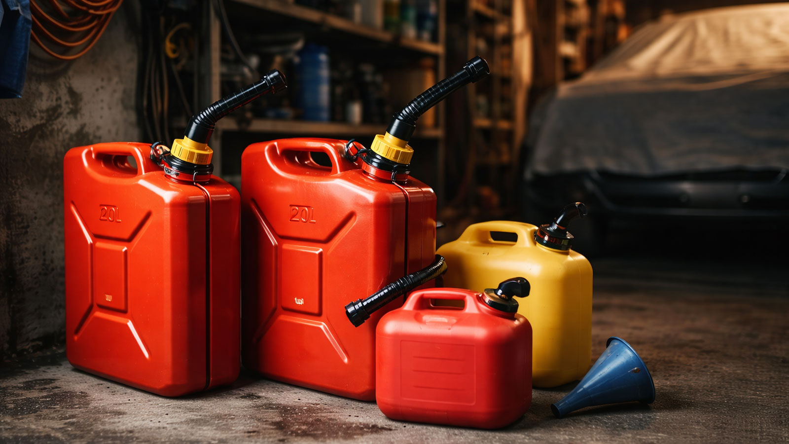 Μπορείς να κρατάς βενζίνη στο σπίτι; Τι επιτρέπεται και τι απαγορεύεται