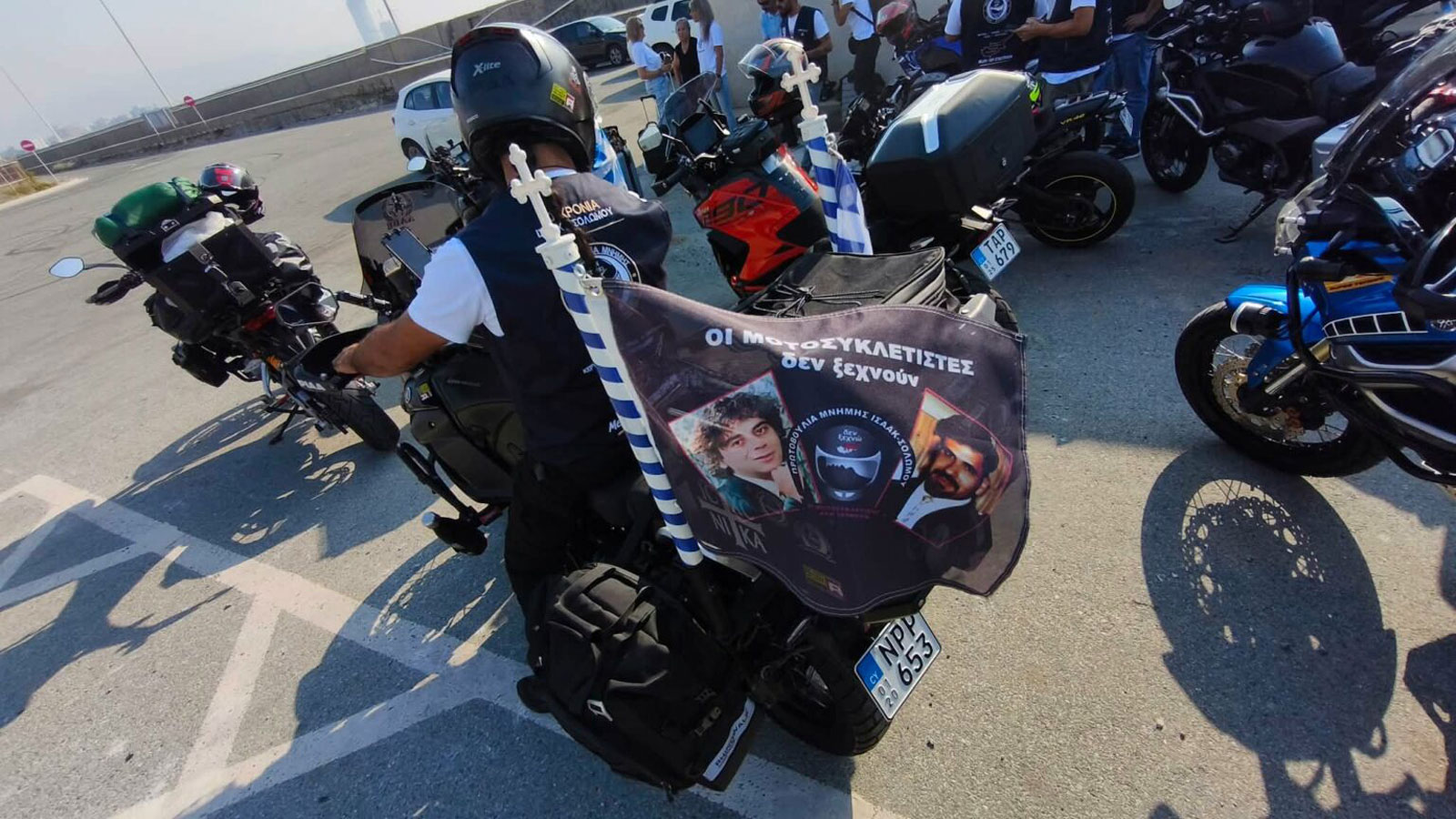 40 μοτοσυκλέτες και 60 συμμετέχοντες κρατούν ζωντανή τη μνήμη 40 μοτοσυκλέτες και 60 συμμετέχοντες κρατούν ζωντανή τη μνήμη