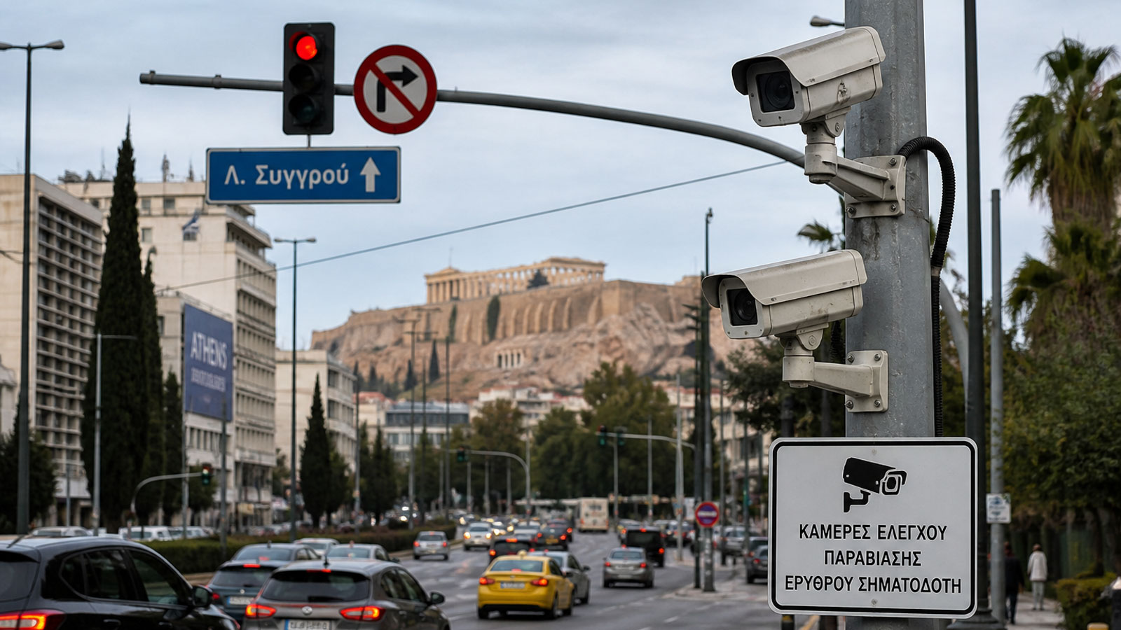 Νέα «ζευγάρια» από κάμερες στο κέντρο της Αθήνας – Που τις βάλανε