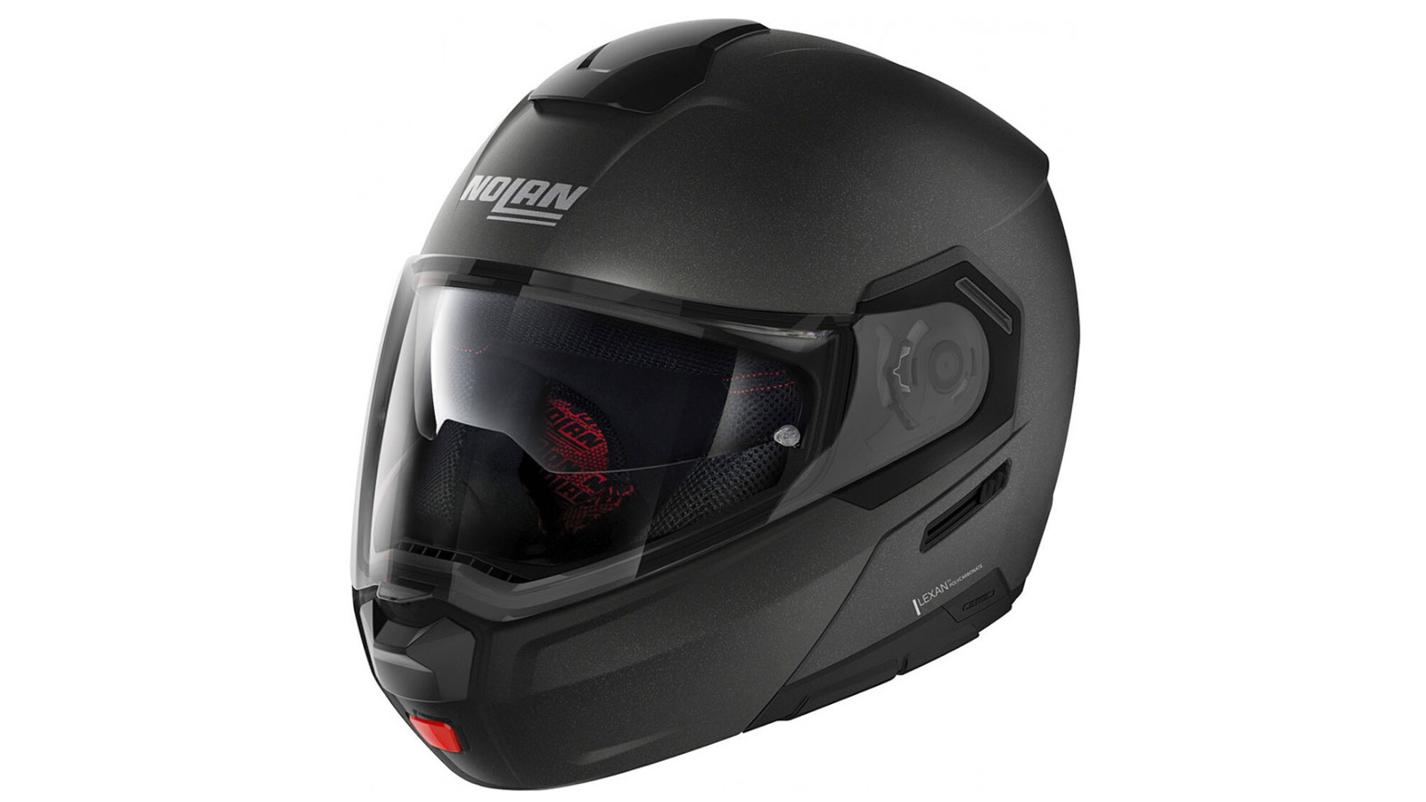 NOLAN N100-5 Special N-COM Black Graphite - Casco Moto Apribile, Taglia XS, Integrale E Jet