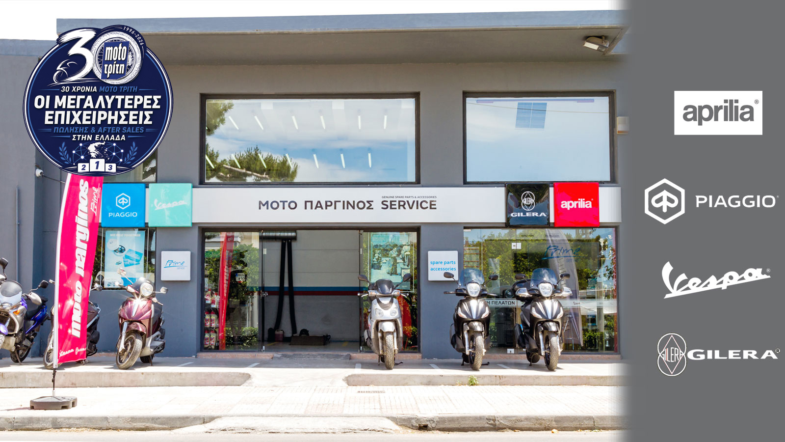 Moto Παργινός: Αφοσίωση, Iταλική Τεχνογνωσία με Πάθος αγωνιζόμενου! 